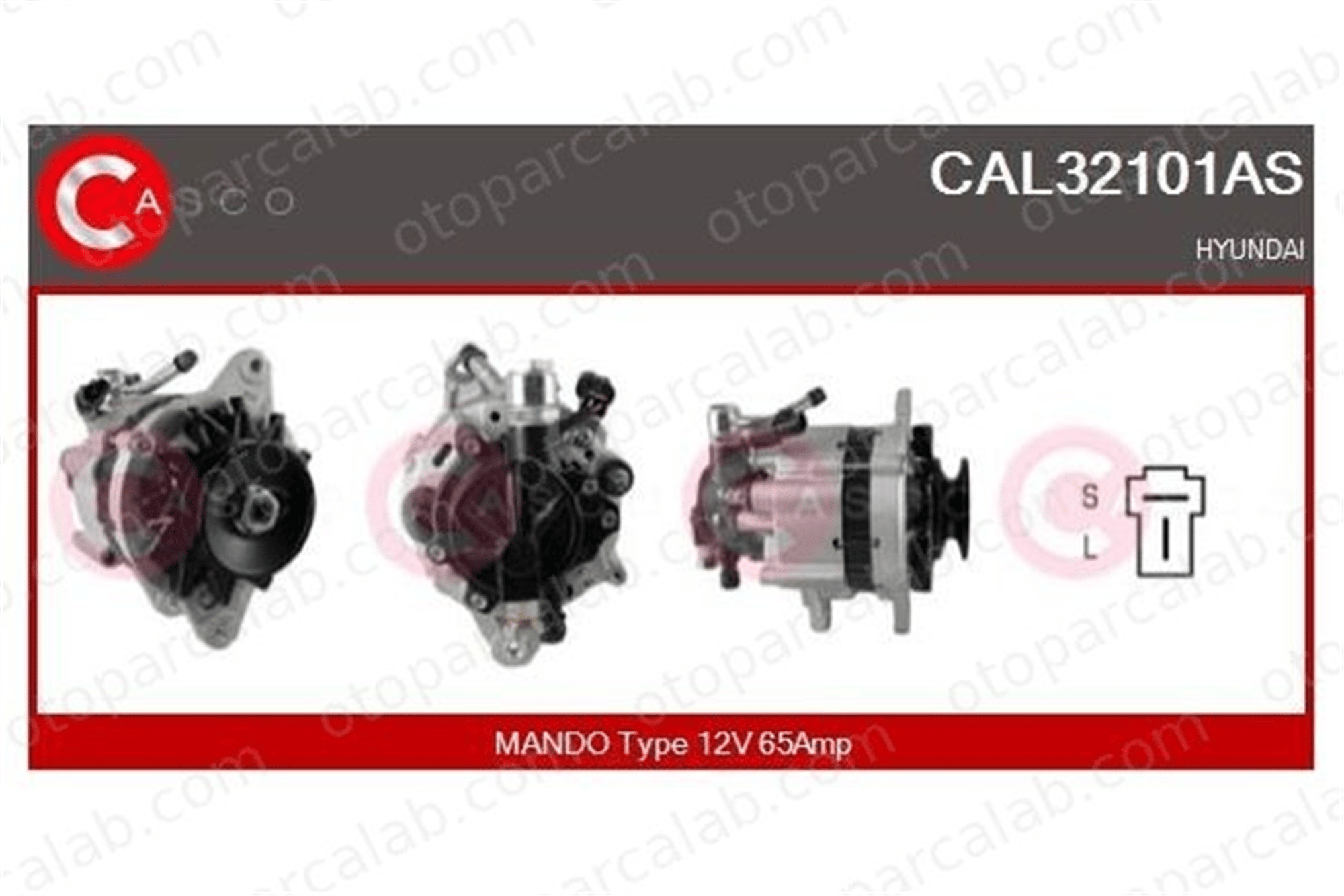 PARS PRS-ALT910 Alternatör HYUNDAI H100 Minibüs/Otobüs MITSUBISHI PAJERO I Canvas Top 3730042112 3730042113