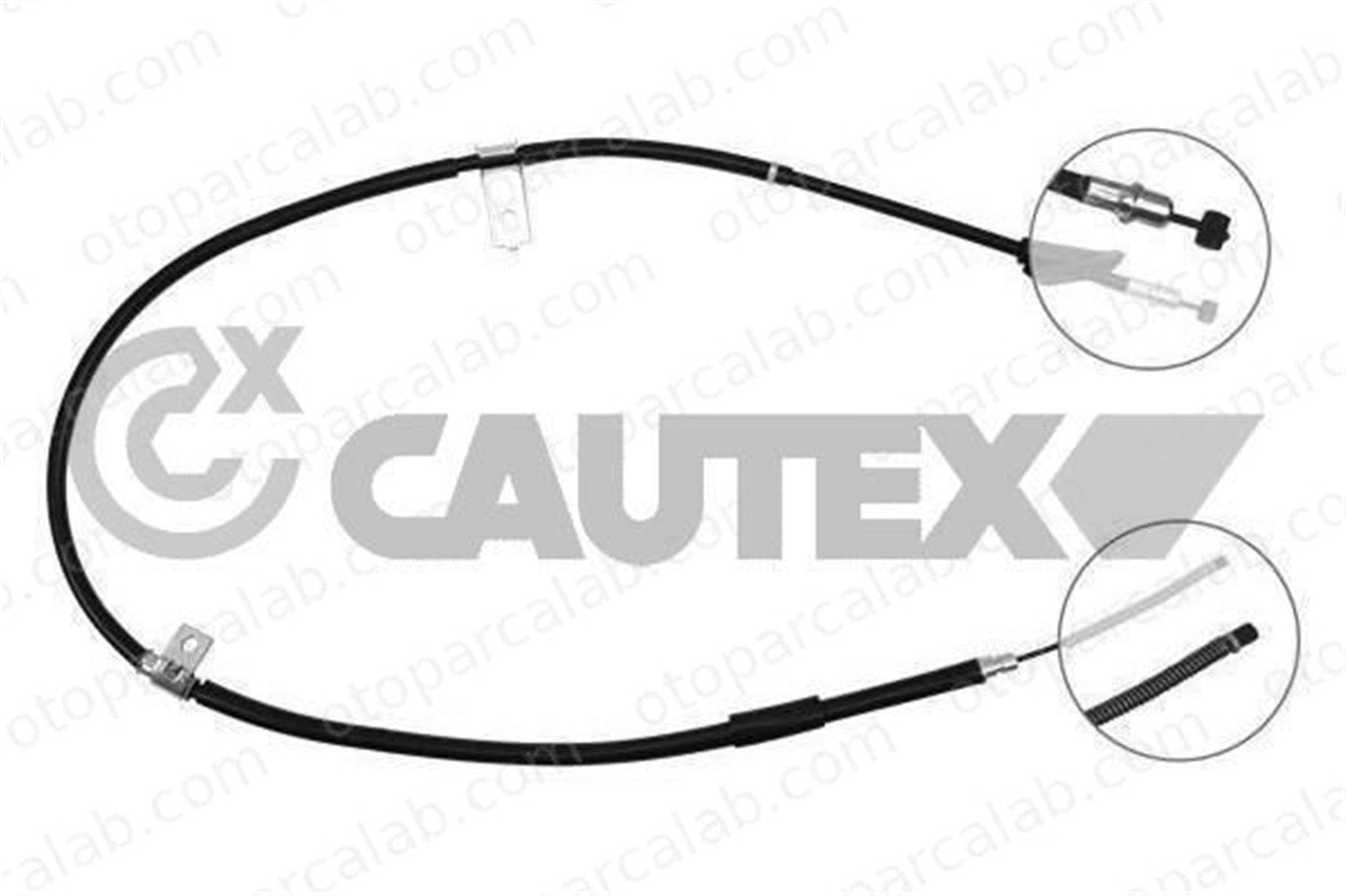 PARTS MALL PTA-131 El Fren Teli Arka Sağ PARTS-MALL PTA-131 HYUNDAI ATOS 5977002020 5977002010