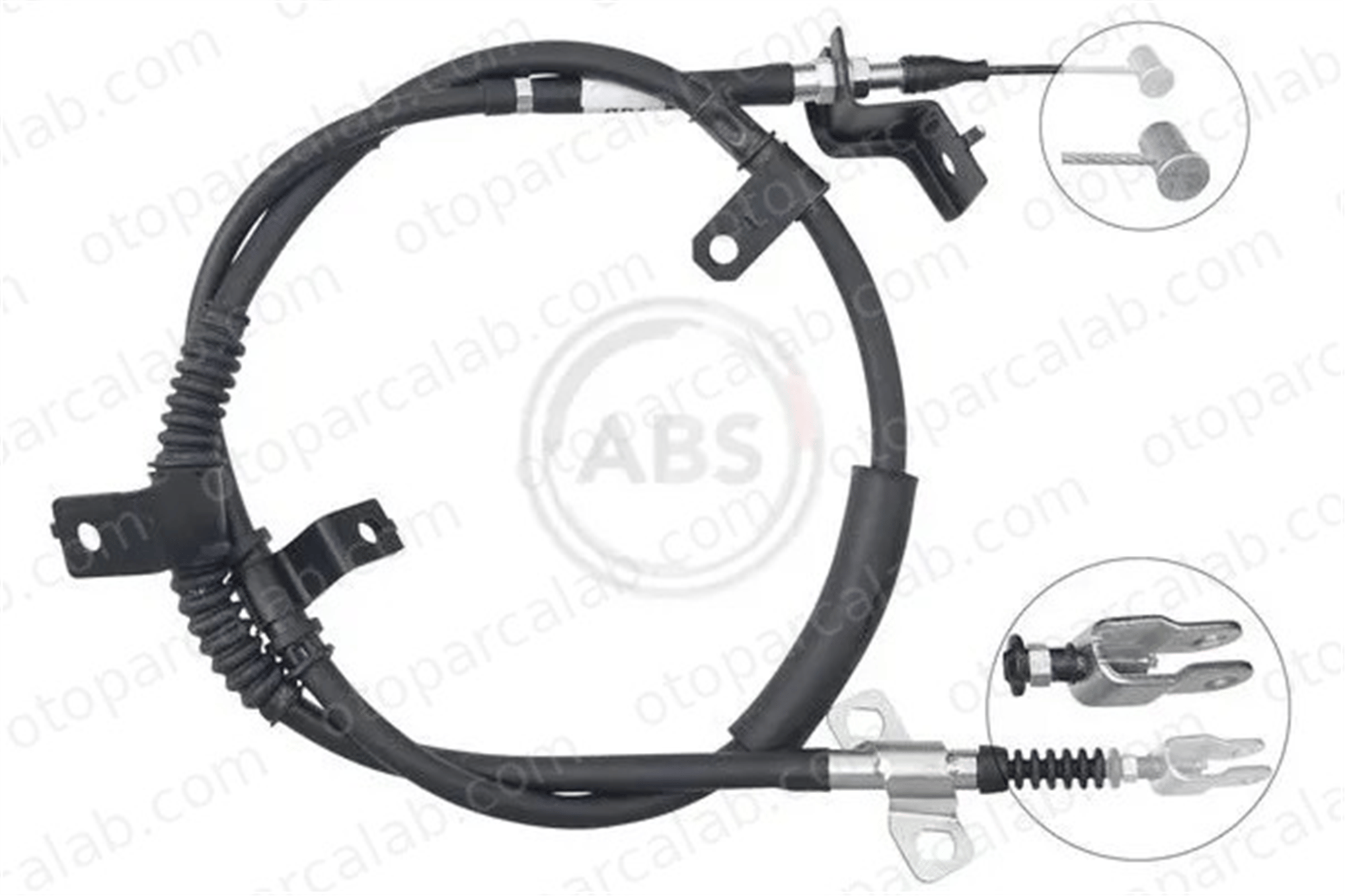 PARTS MALL PTA-738 El Fren Teli Arka Sol PARTS-MALL PTA-738 HYUNDAI H100 Platform şasi 599204F200