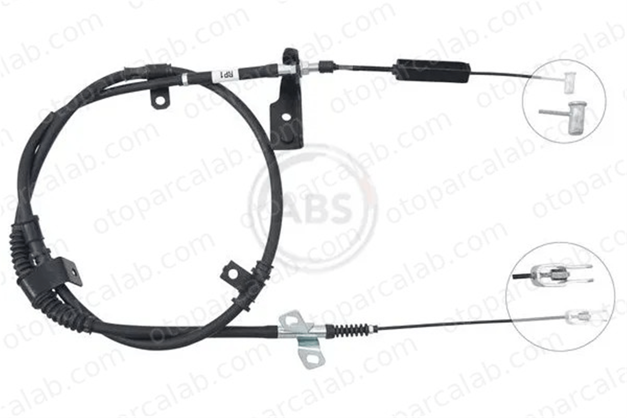 PARTS MALL PTA-743 El Fren Teli Arka Sağ PARTS-MALL PTA-743 HYUNDAI H100 Platform şasi 599304F270