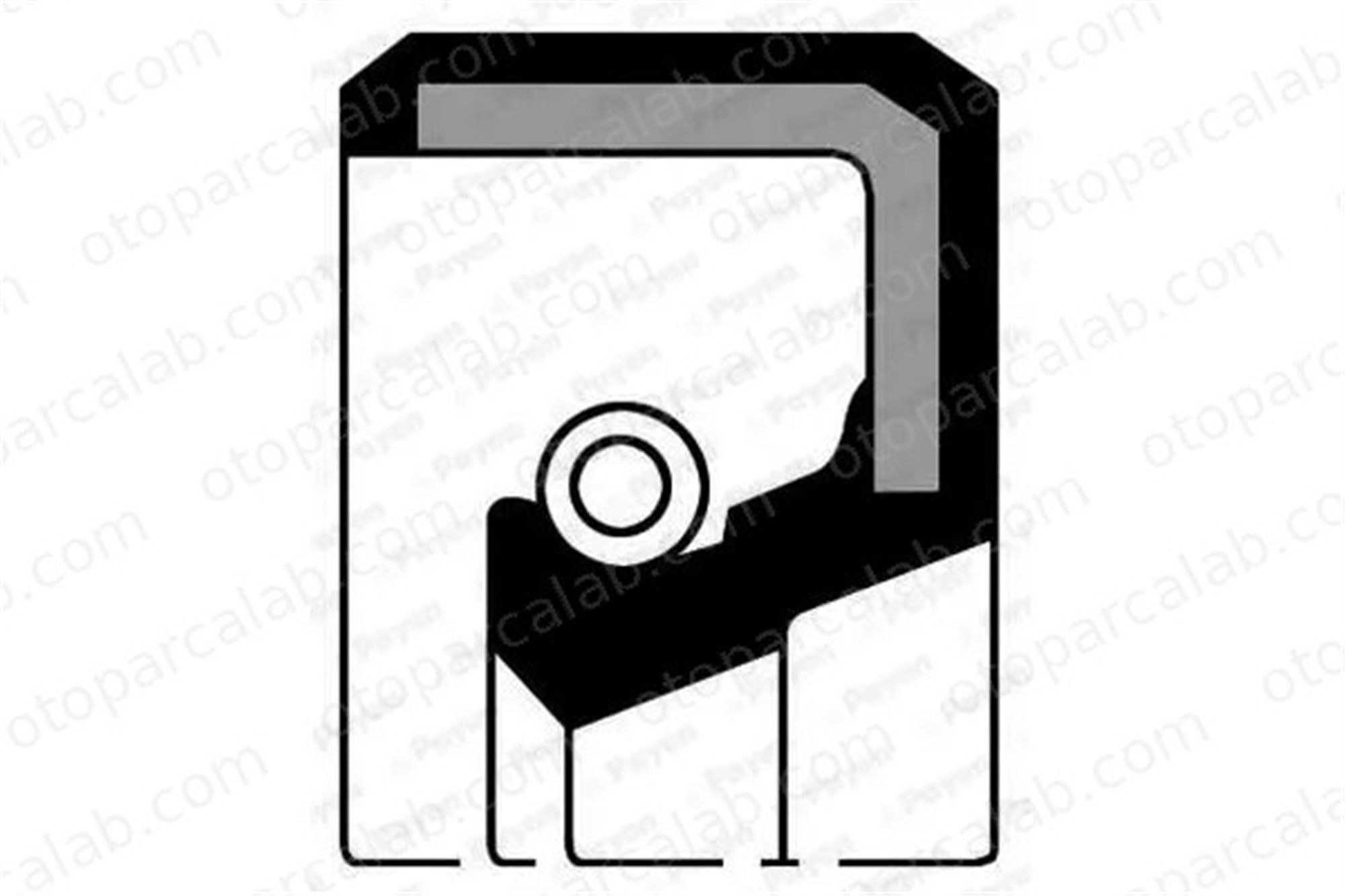 PAYEN NA5136 Krank Keçesi Ön VOLVO S70 V70 I 35149434 9443310