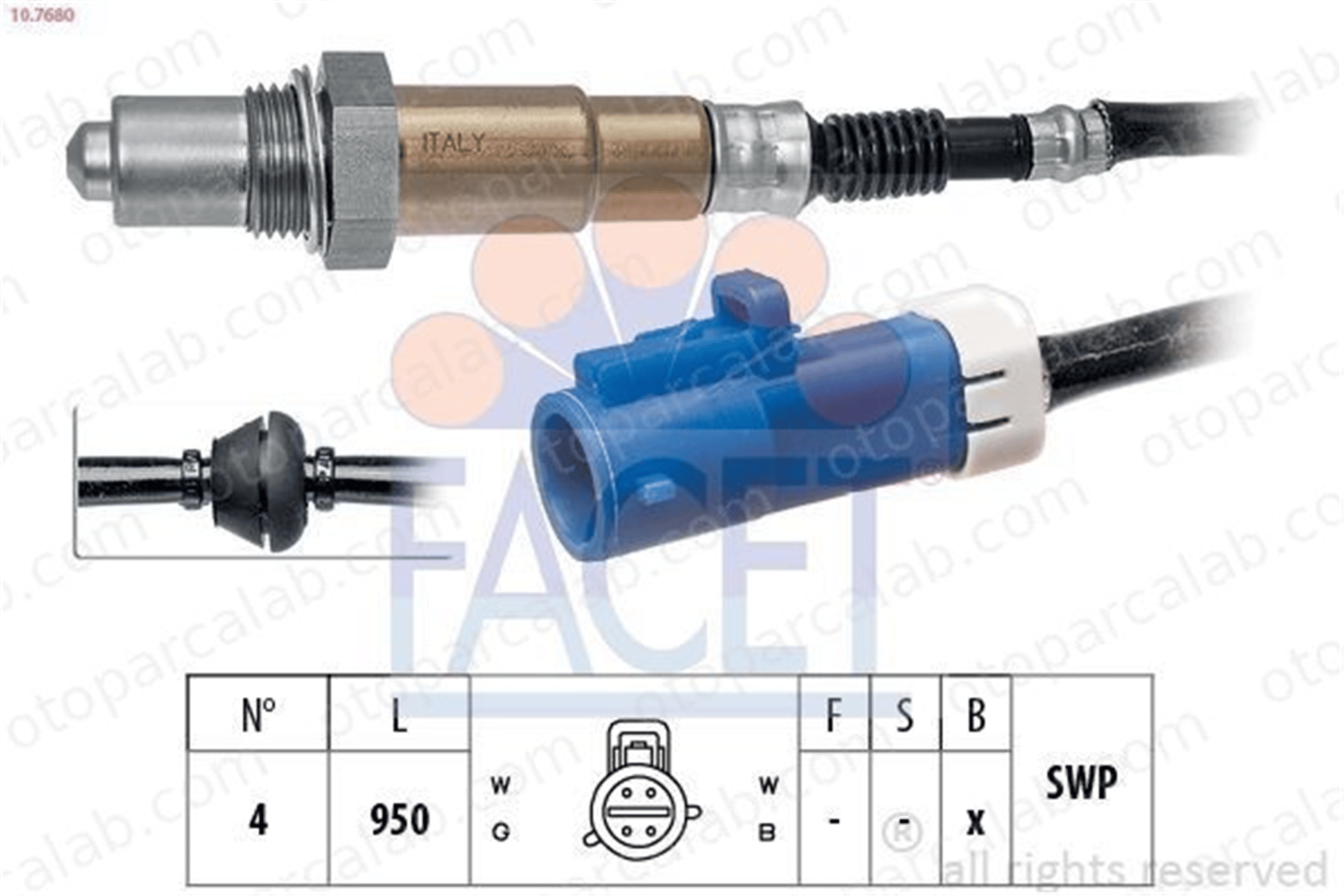 PIERBURG 7.02604.67.0 Oksijen (Lambda) Sensörü FORD MONDEO III Sedan MONDEO III 1S7F9G444BA 1147420