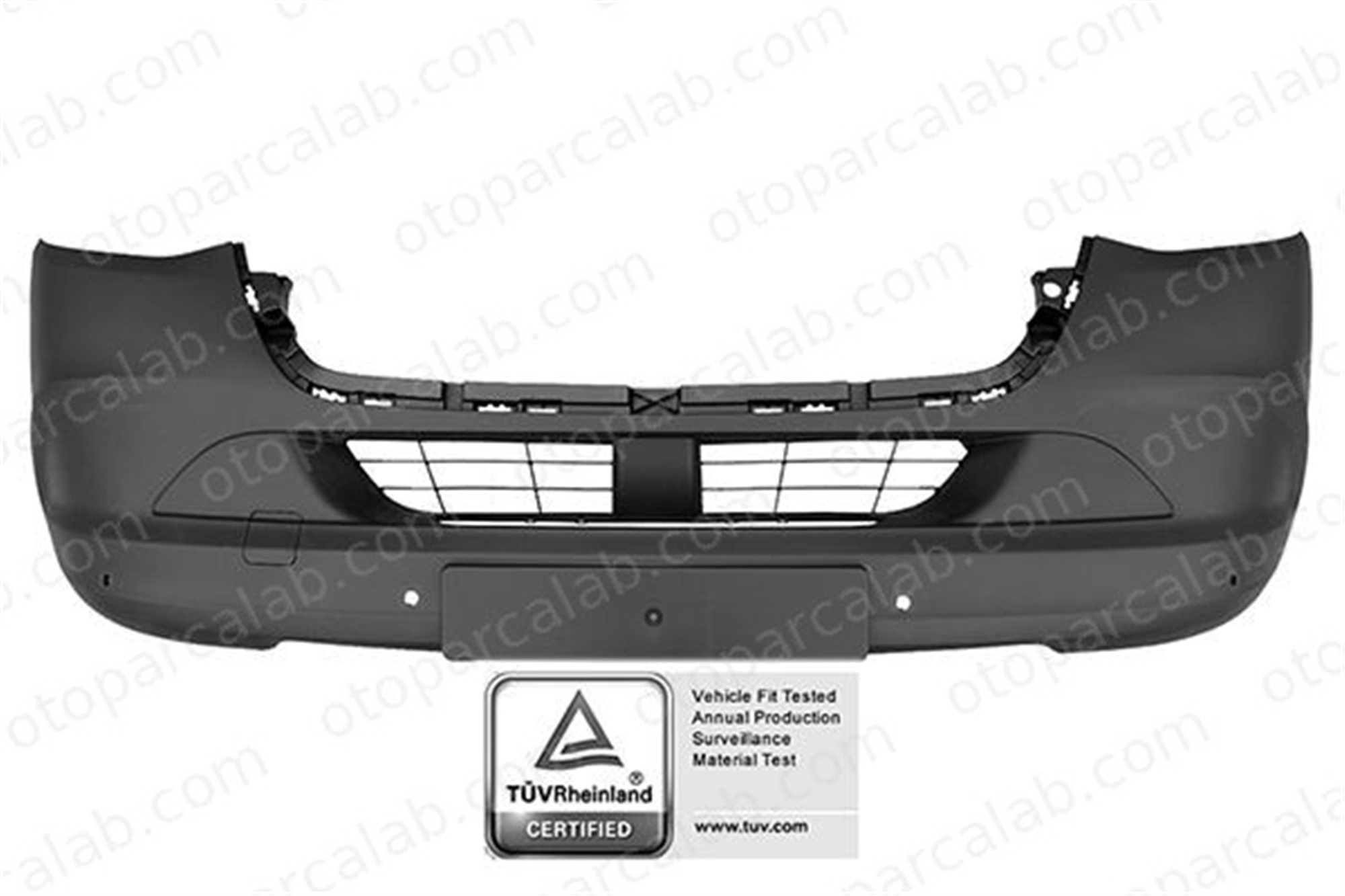 POLIPLAST 100.13128 Tampon Ön MERCEDES-BENZ SPRINTER 3,5-t Panelvan/Van SPRINTER 3,5-t Platform şasi A91088582009K83