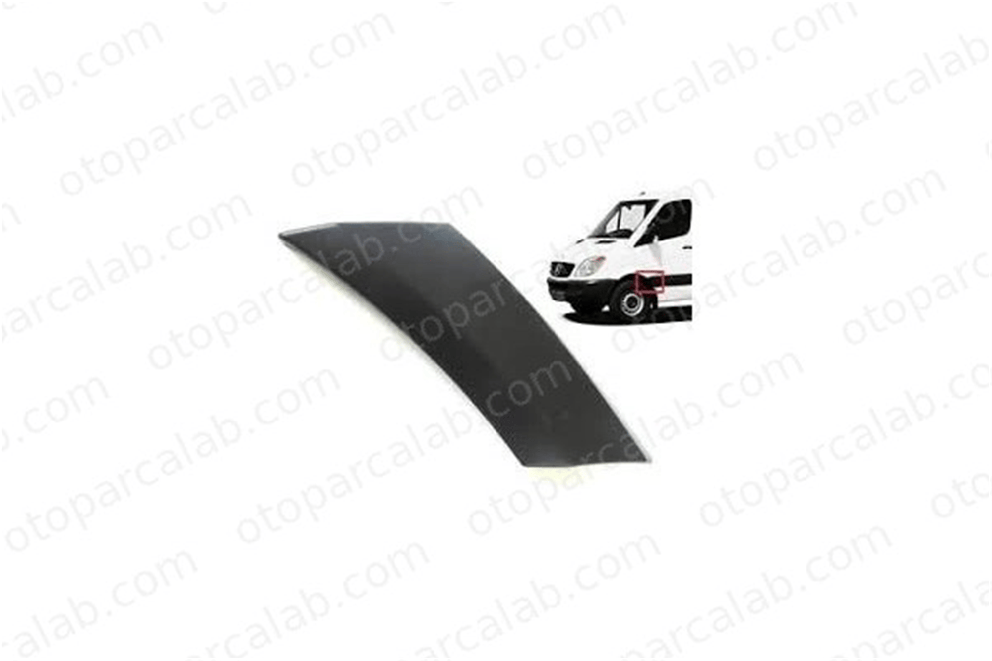 PRO A 291373 Çamurluk Çıtası Ön Sol PRO-A 291373 MERCEDES-BENZ SPRINTER 3,5-t Panelvan/Van SPRINTER 3,5-t Platform şasi 2E1853535CE A9066904782