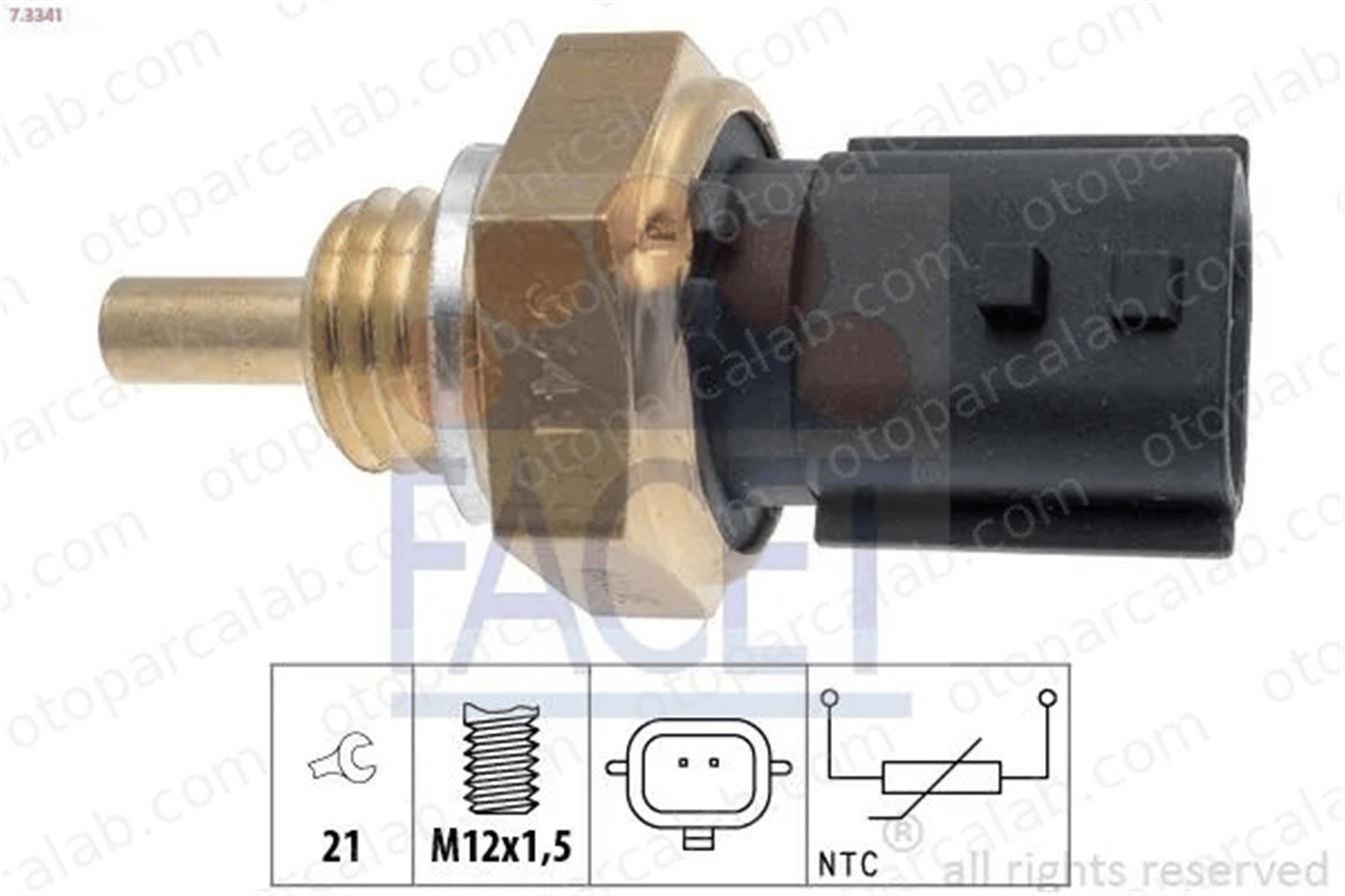 PROSWITCH PRM300564 Hararet Müşürü RENAULT TRAFIC III Minibüs/Otobüs NISSAN X-TRAIL III 8200720768 226300007R