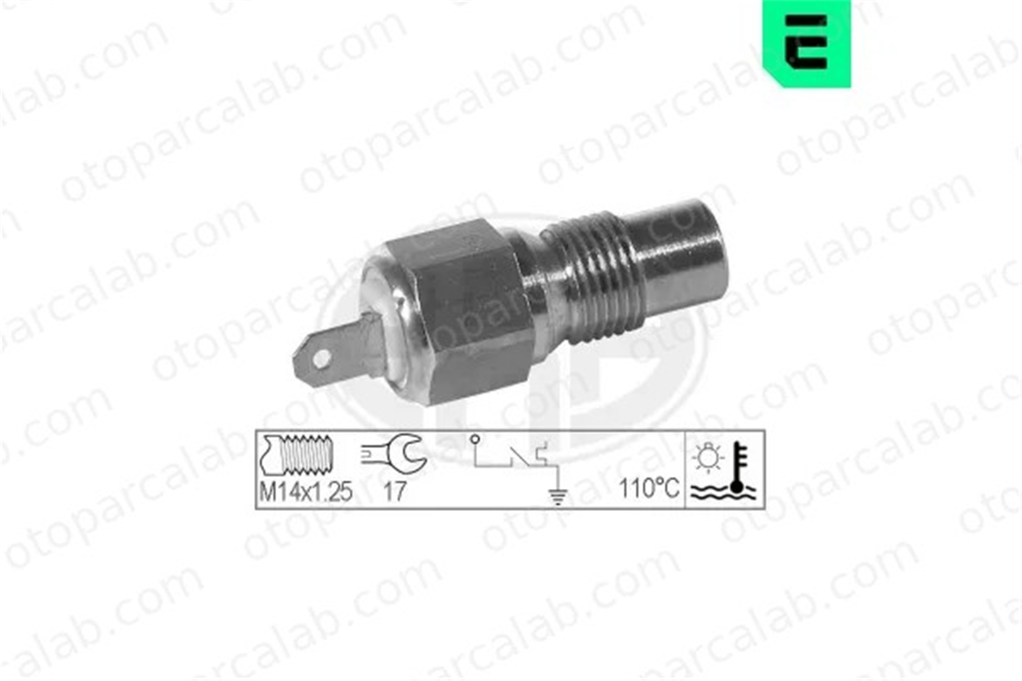 PSA ORJINAL 024249 Hararet Müşürü PEUGEOT 205 II CITROËN AX 24226 24249