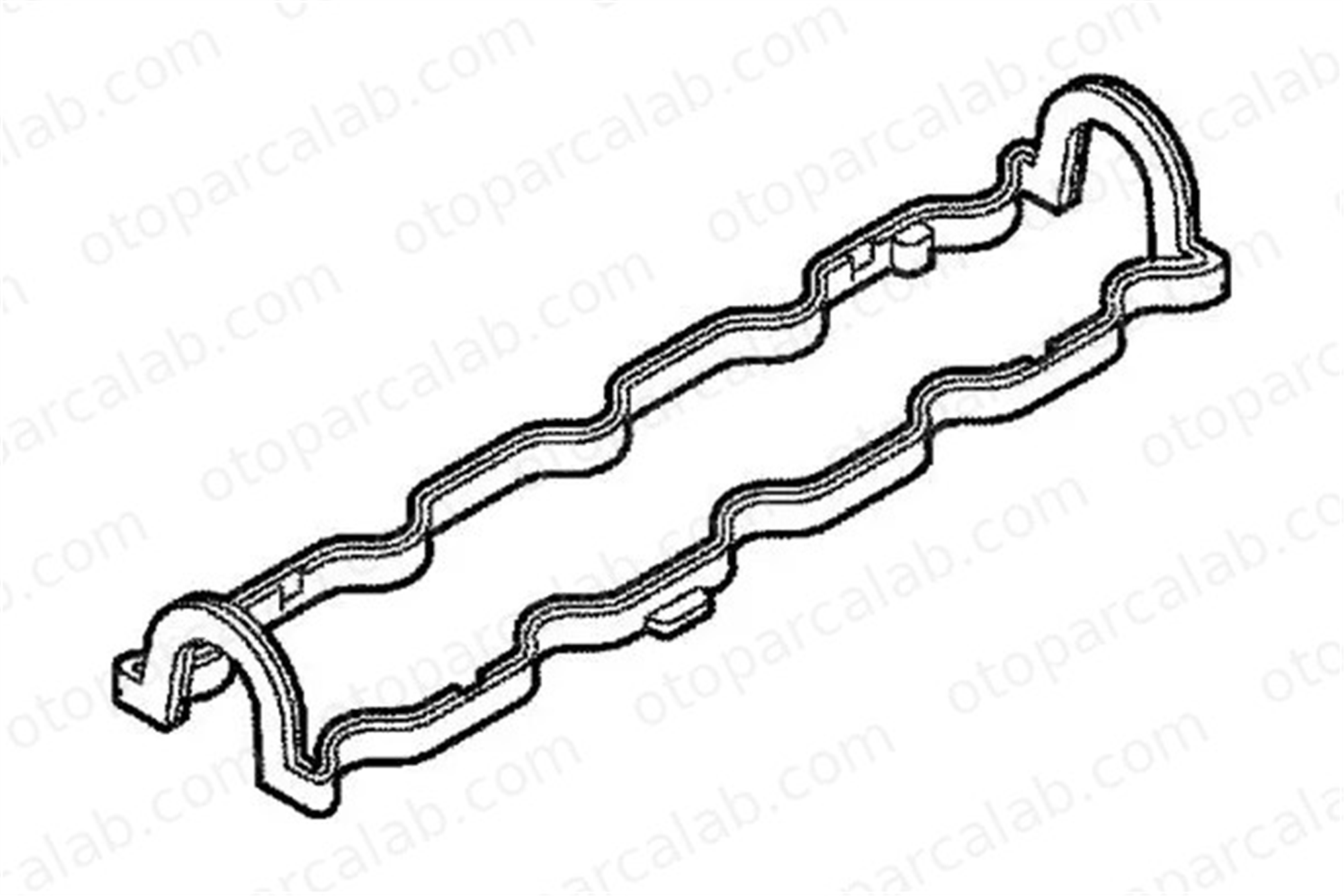PSA ORJINAL 024991 Üst Kapak Contası (Külbütör) PEUGEOT 405 II CITROËN BX 24991 93501444