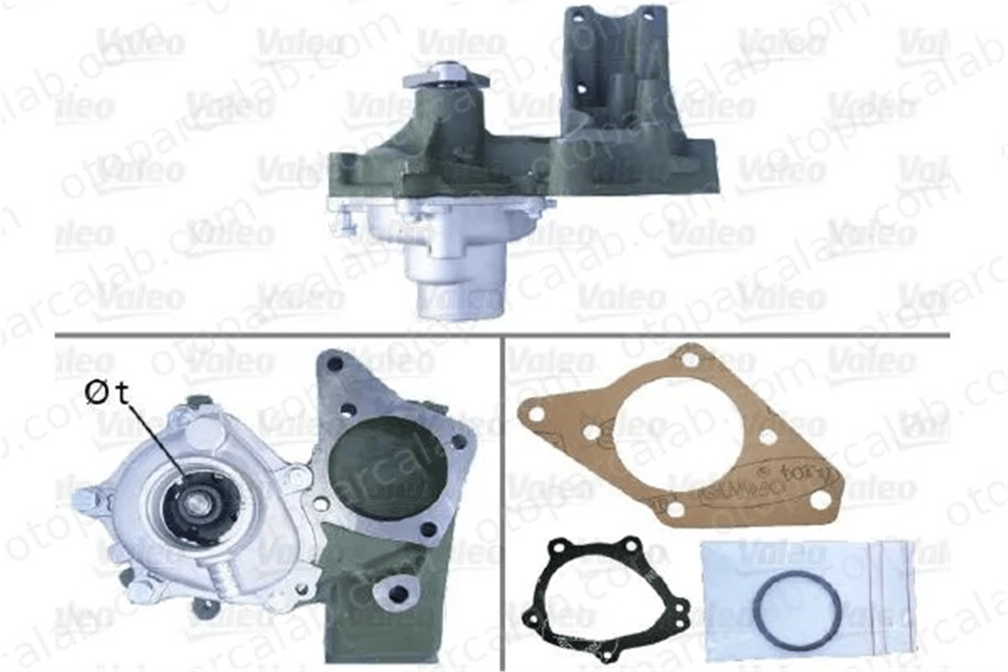PSA ORJINAL 1201A0 Devirdaim Su Pompası FIAT DUCATO Panelvan/Van DUCATO Panorama 1201A0 71737976
