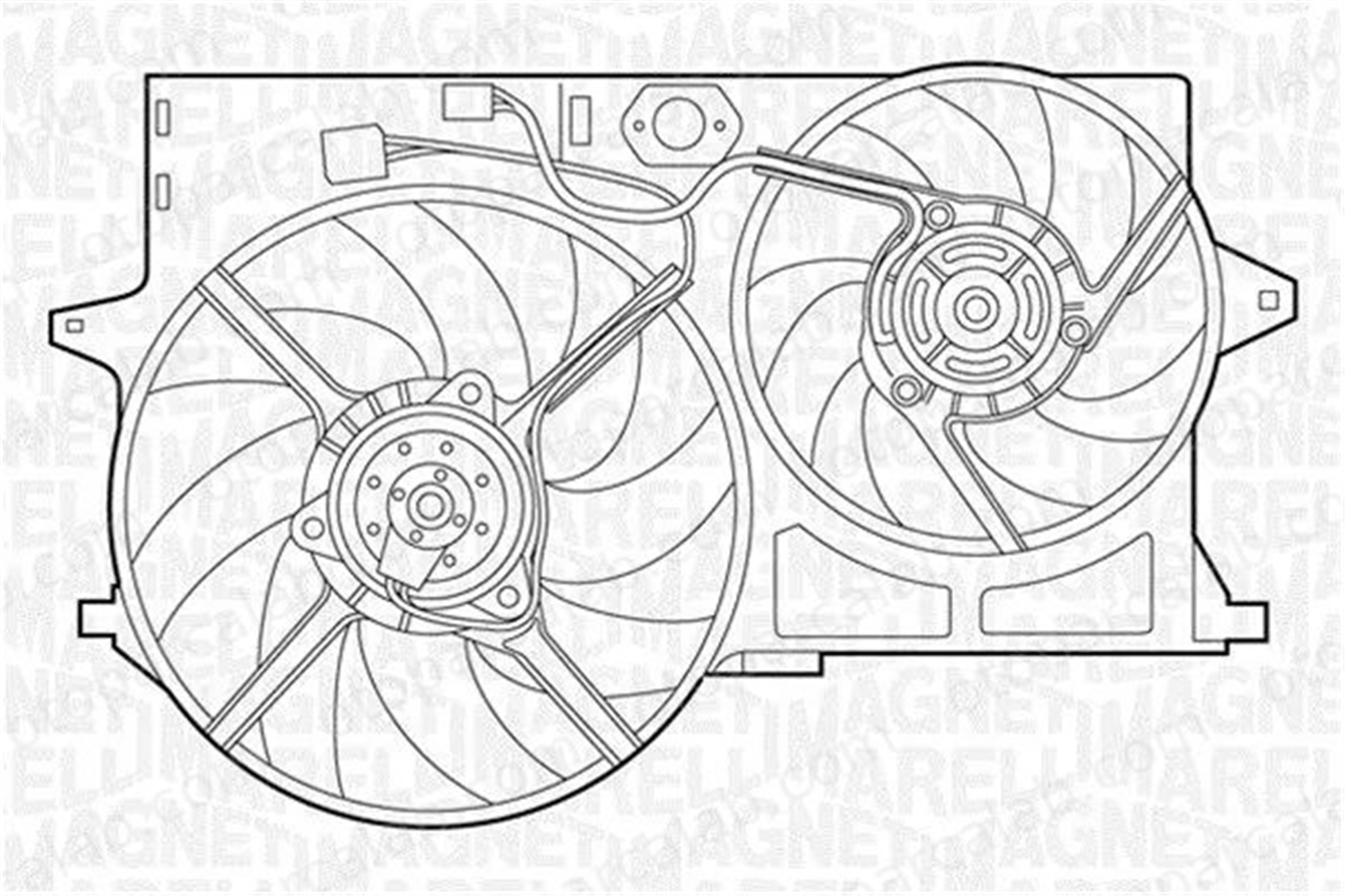 PSA ORJINAL 125341 Radyatör Fan ve Motoru CITROËN EVASION MPV JUMPY 125341 1474412080
