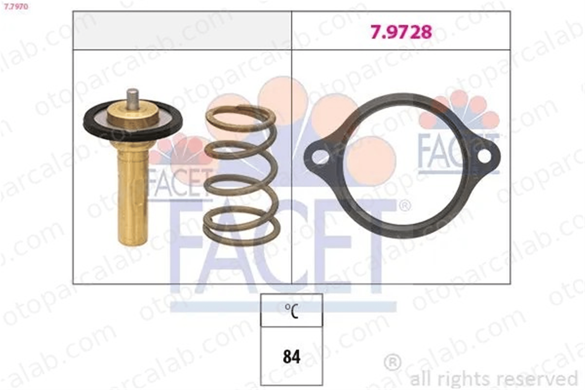 PSA ORJINAL 12673413 Termostat OPEL ASTRA K Sports Tourer CORSA E 12673413