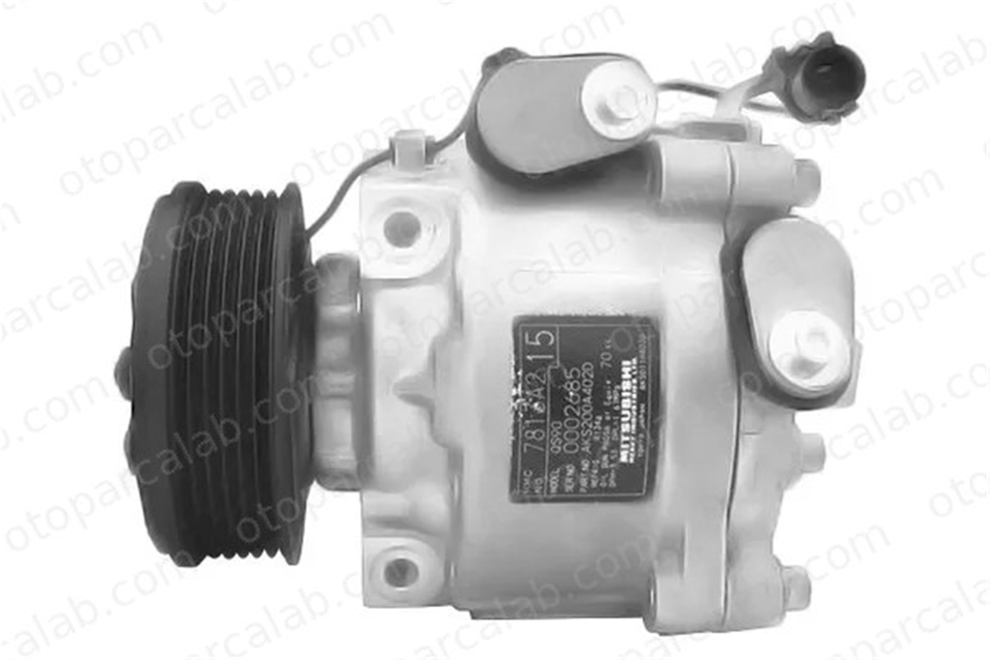 PSA ORJINAL 1613179480 Klima Kompresörü MITSUBISHI ASX LANCER VIII 1613179480 1609352480