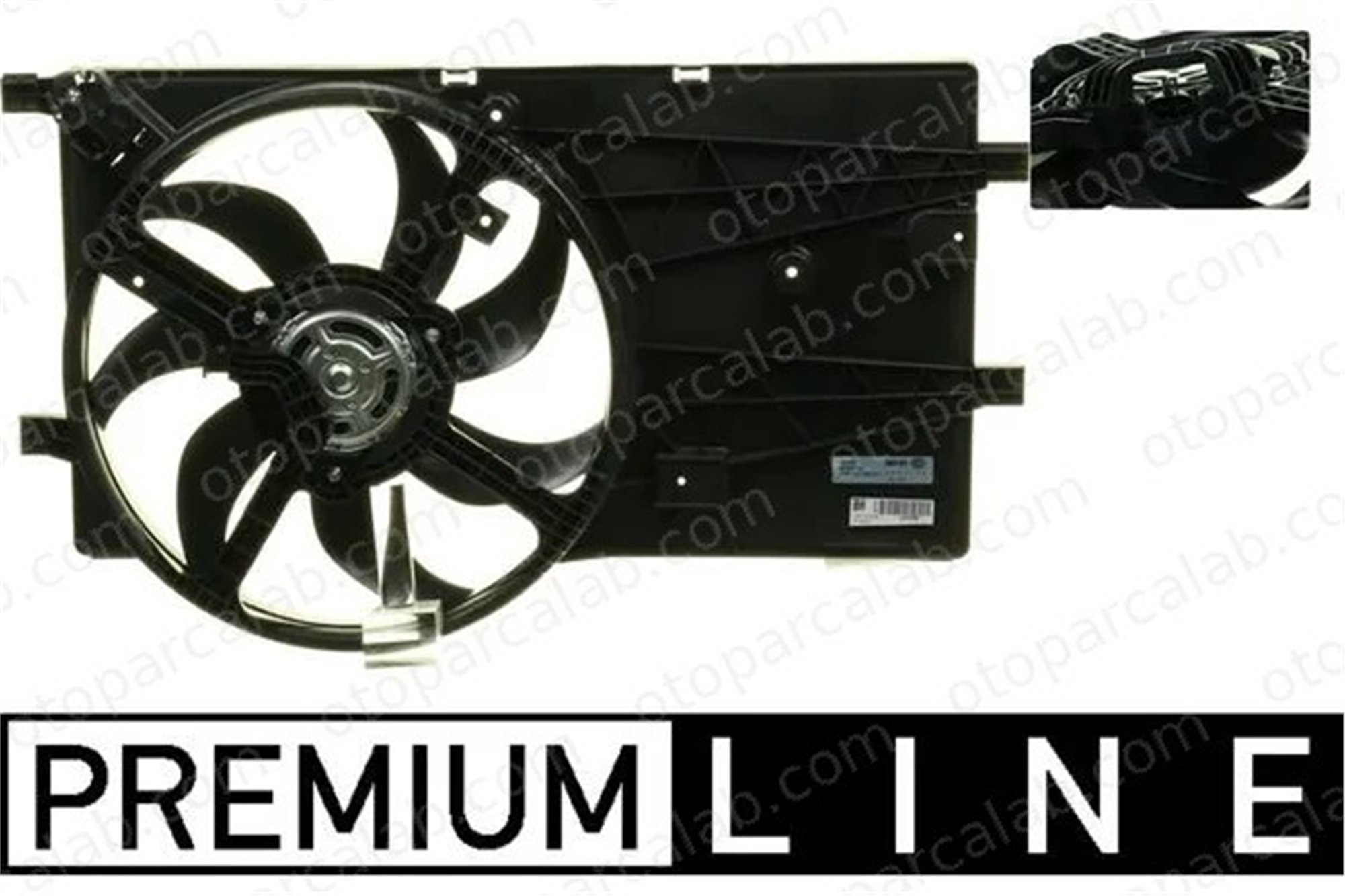 PSA ORJINAL 1616307480 Radyatör Fan ve Motoru FIAT FIORINO Kasa/büyük limuzin QUBO 1616307480 52119653