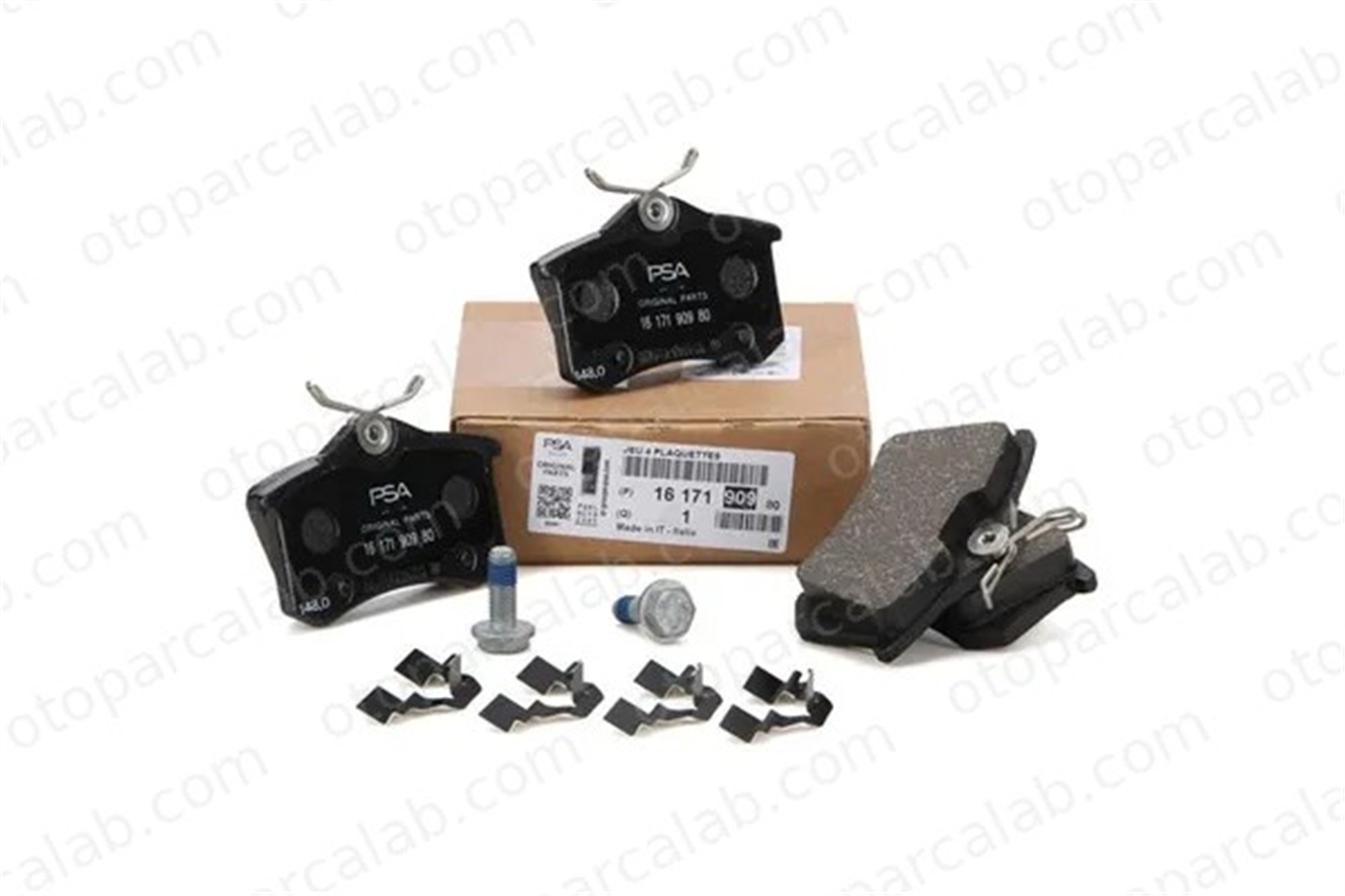 PSA ORJINAL 1617190980 Fren Disk Balata Ön AUDI A4 B7 A4 B7 Avant 1617190980 8E0698451B