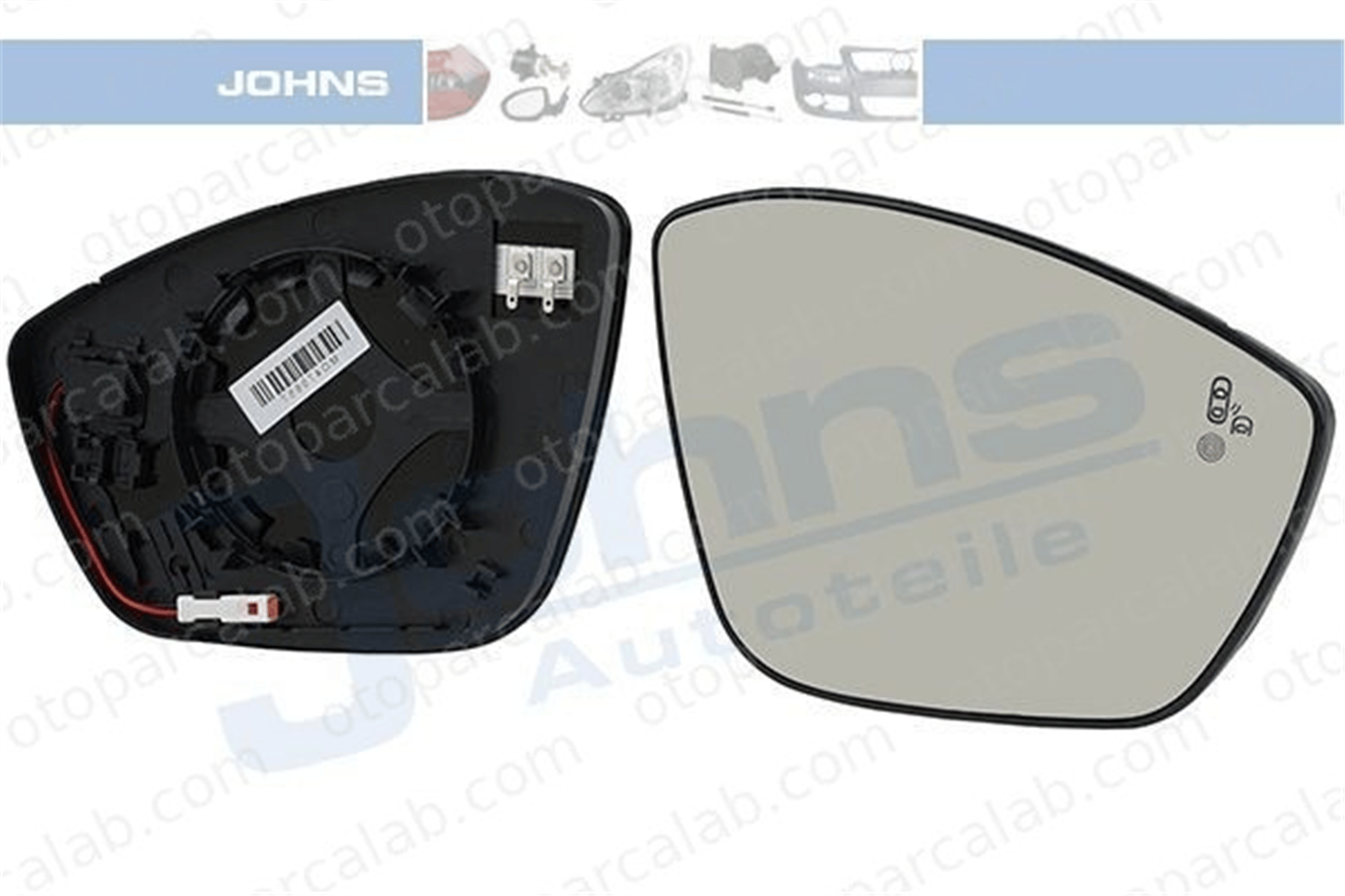 PSA ORJINAL 1637859280 Ayna Camı Dış Sağ PEUGEOT 508 II 508 SW II 1637859280 1618096080