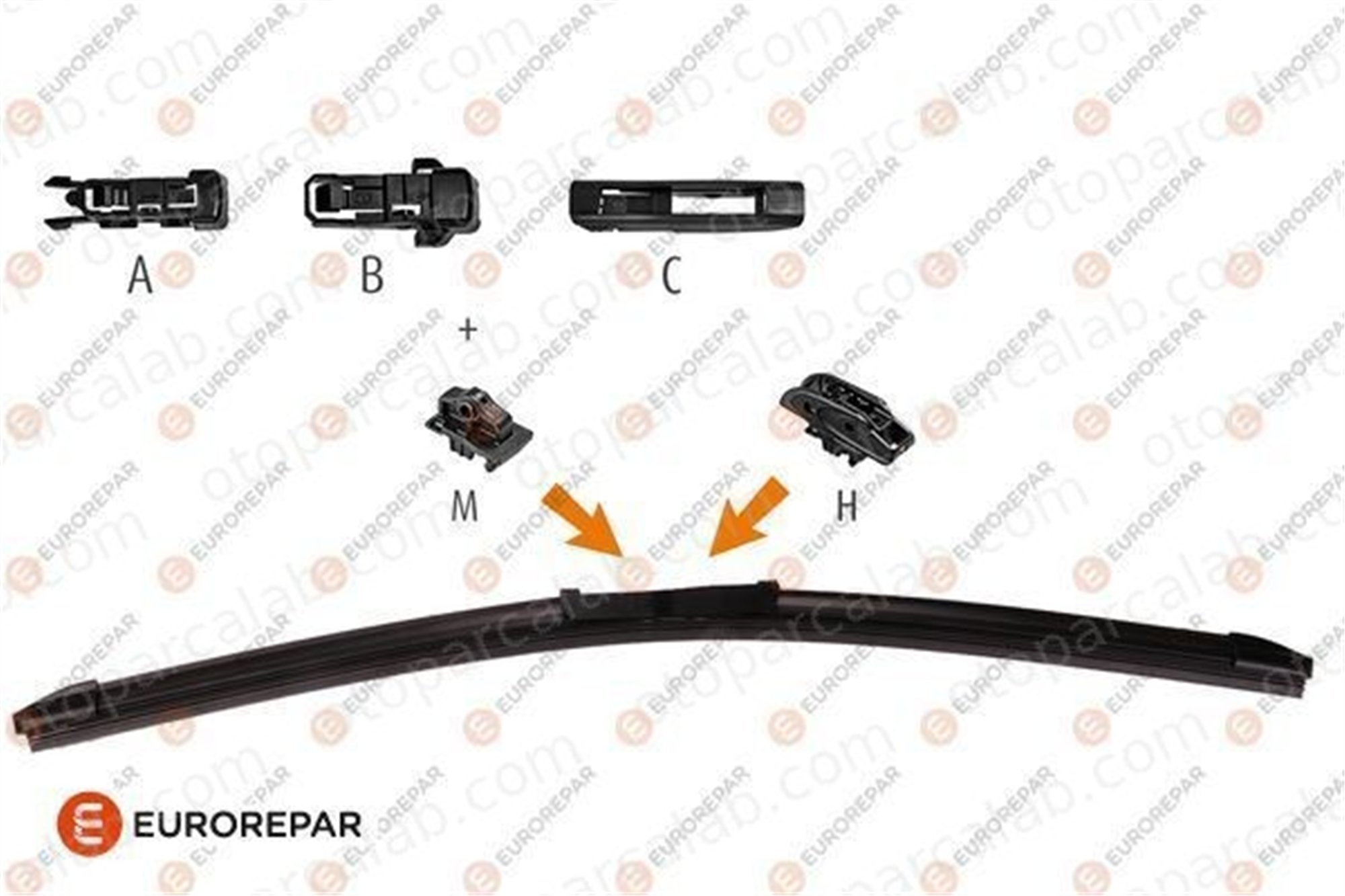 PSA ORJINAL 1642340680 Silecek Süpürgesi Ön AUDI A5 Sportback A5 1642340680 357955427
