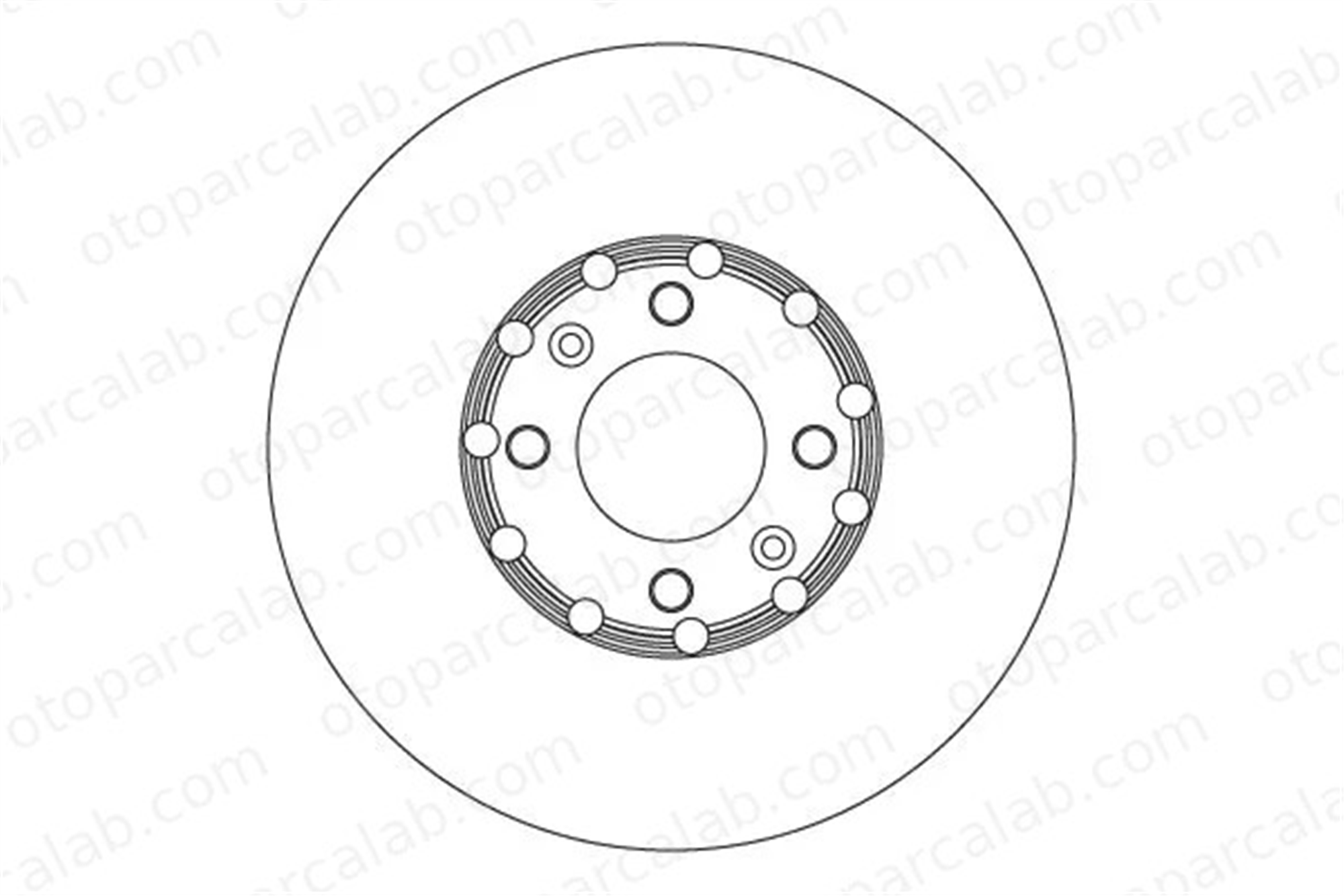 PSA ORJINAL 1643574180 Fren Disk Ayna Arka Sağ ve Sol PEUGEOT 208 II DS DS 3 CROSSBACK 1643574180