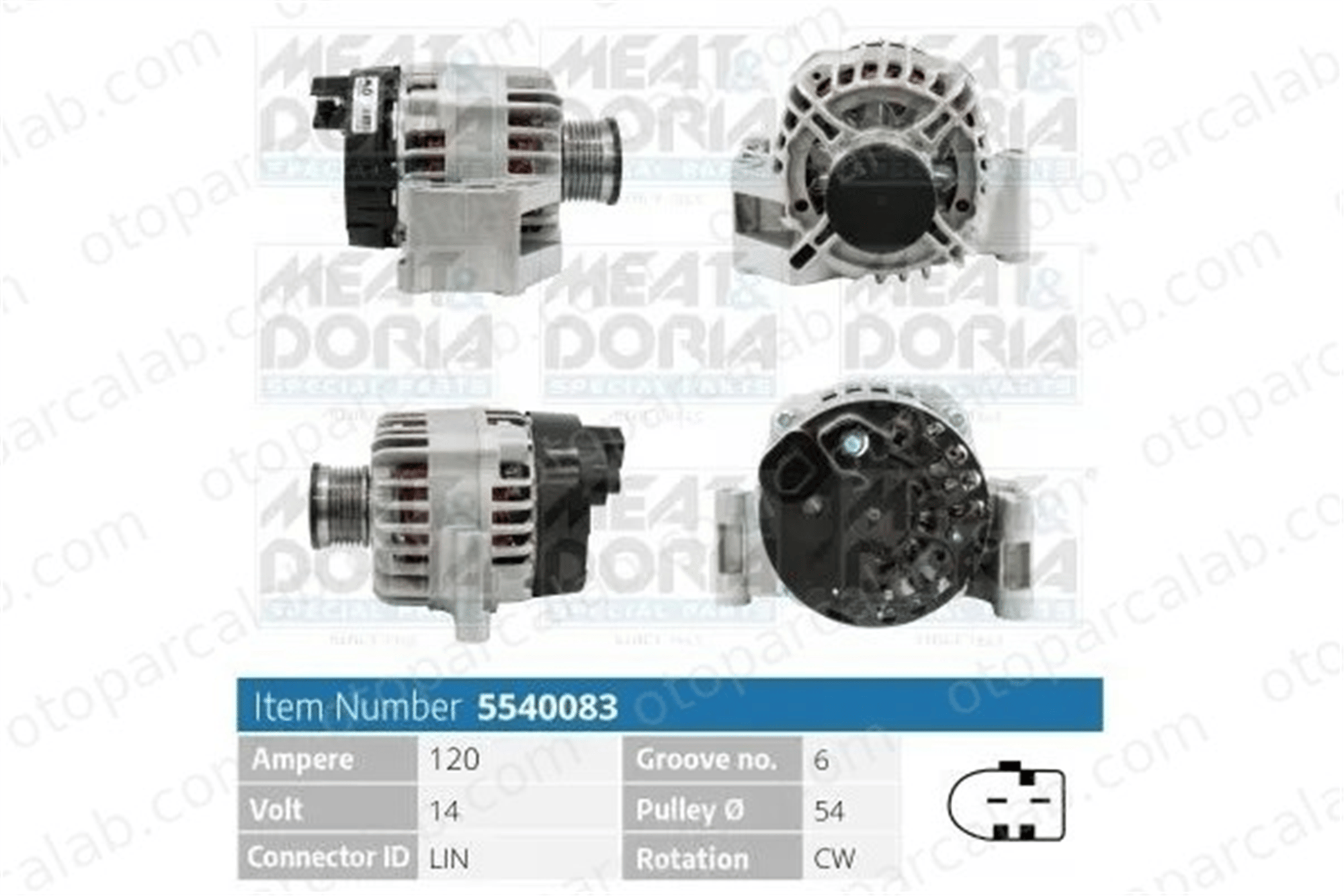PSA ORJINAL 1671469080 Alternatör ALFA ROMEO MITO FIAT FIORINO Kasa/büyük limuzin 1671469080 51880173