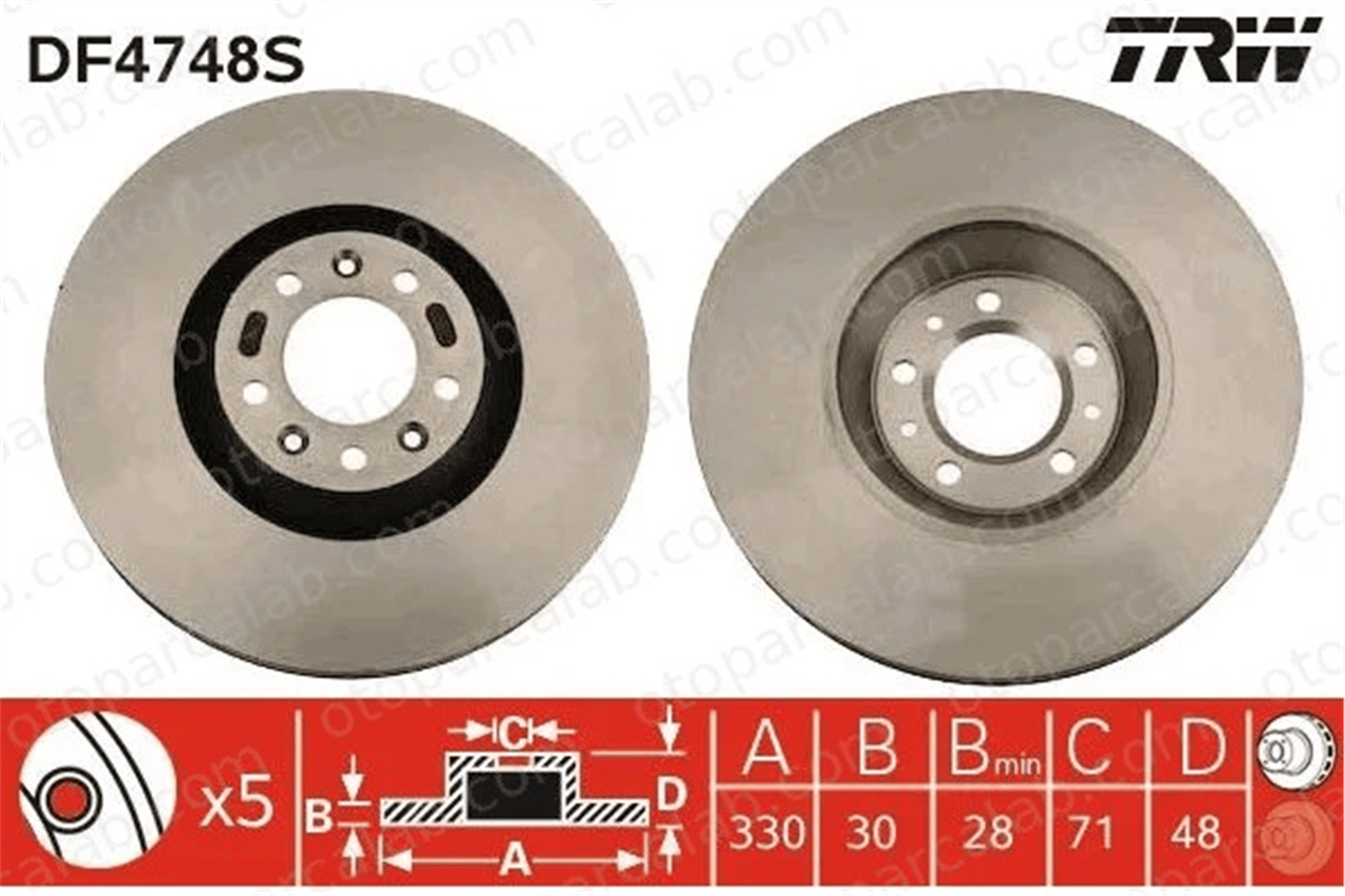 PSA ORJINAL 4249.A9 Fren Disk Ayna Ön Sağ ve Sol PEUGEOT 607 407 SW 4249A9 4246E0