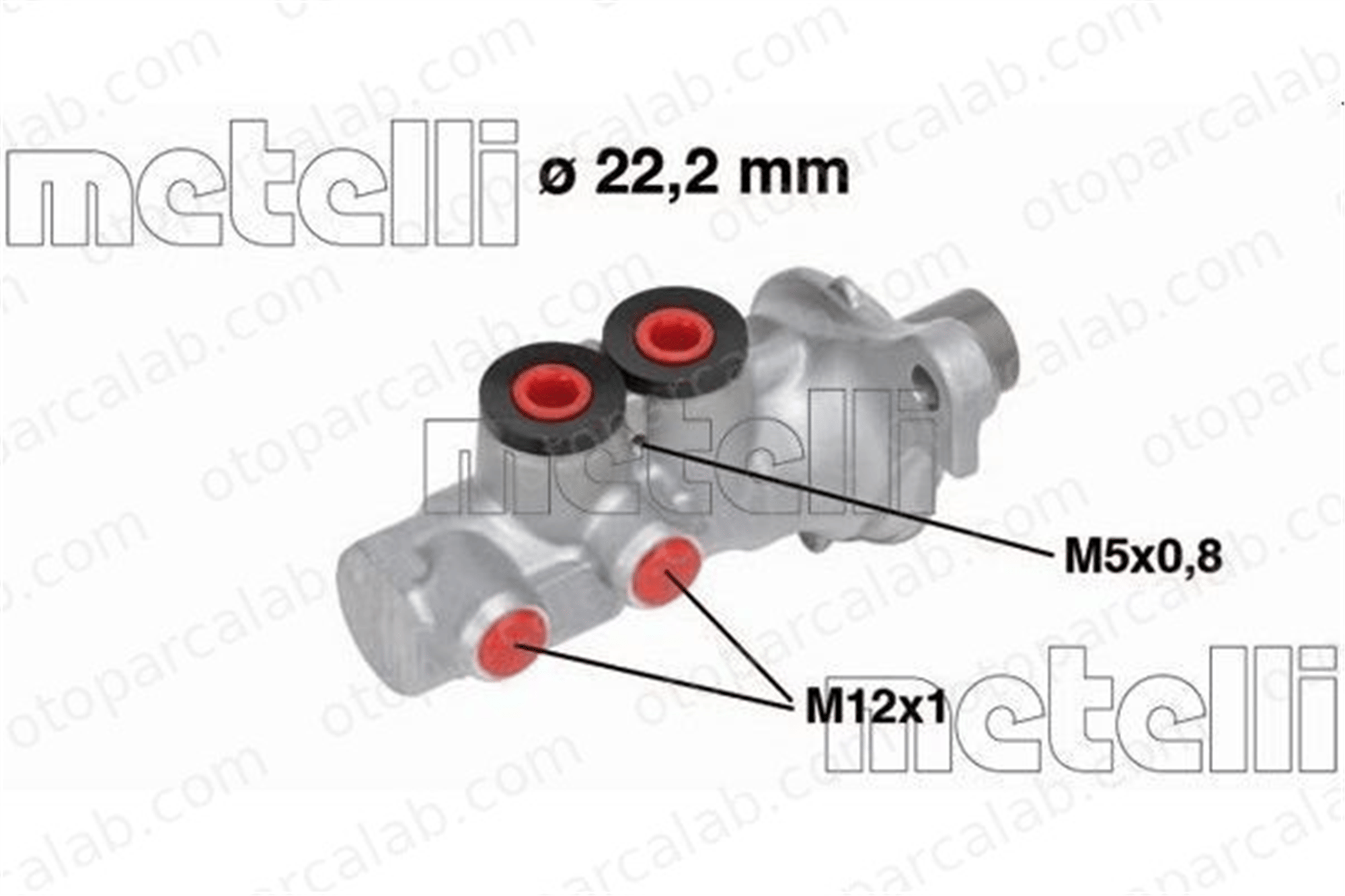 PSA ORJINAL 4601R7 Fren Ana Merkez PEUGEOT 208 I CITROËN C2 4601R7