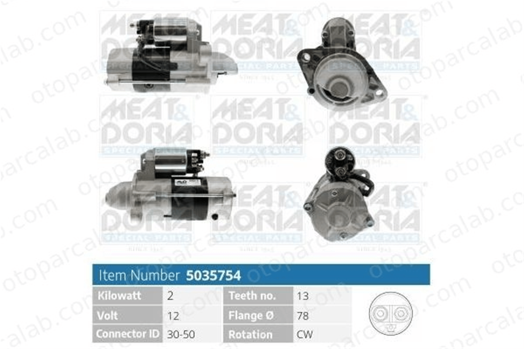 PSA ORJINAL 55578420 Marş Dinamosu OPEL ASTRA J ASTRA J Sports Tourer 55578420 M002T86271