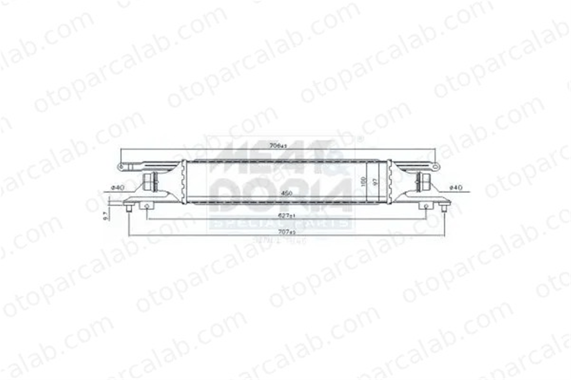 PSA ORJINAL 55702004 Turbo Radyatörü OPEL CORSA D CORSA D Kasa/eğik arka 55702004 055702004