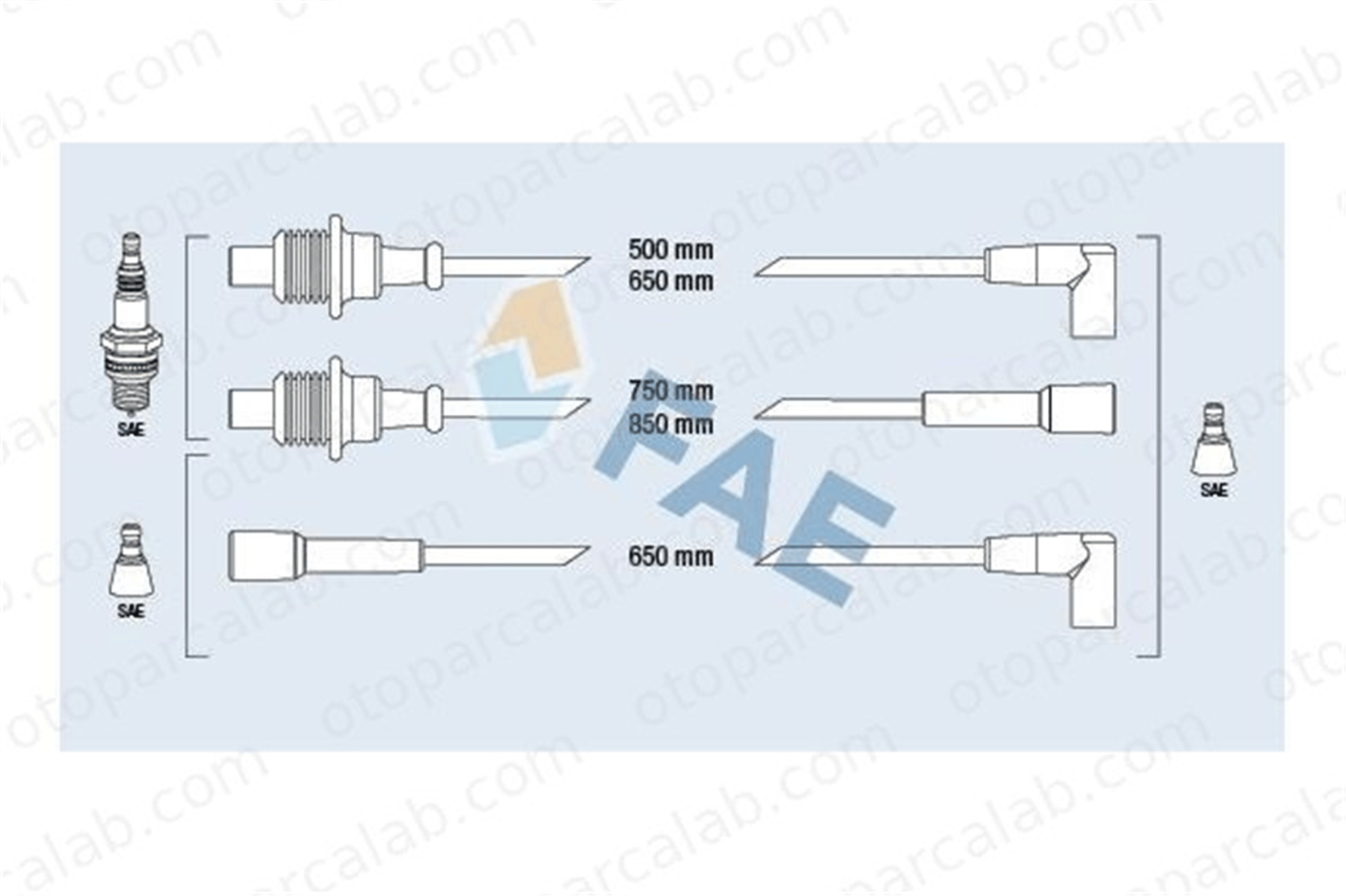 PSA ORJINAL 5967K4 Buji Kablosu CITROËN BX PEUGEOT 405 I 5967K4 5967E5