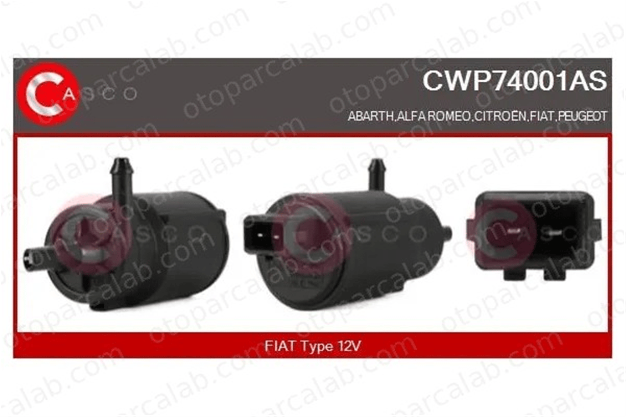 PSA ORJINAL 6434C9 Cam Su Motoru ABARTH 500C / 595C / 695C 6434C9 6434C5