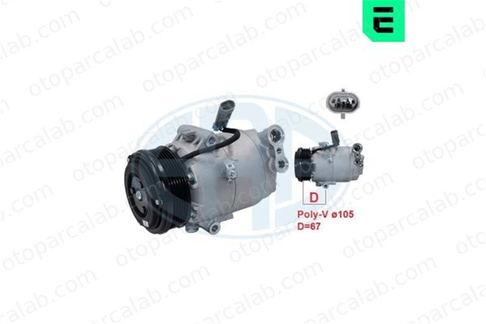 PSA ORJINAL 670161 Klima Kompresörü OPEL ASTRA H ASTRA H CLASSIC Hatchback 670161 13124754