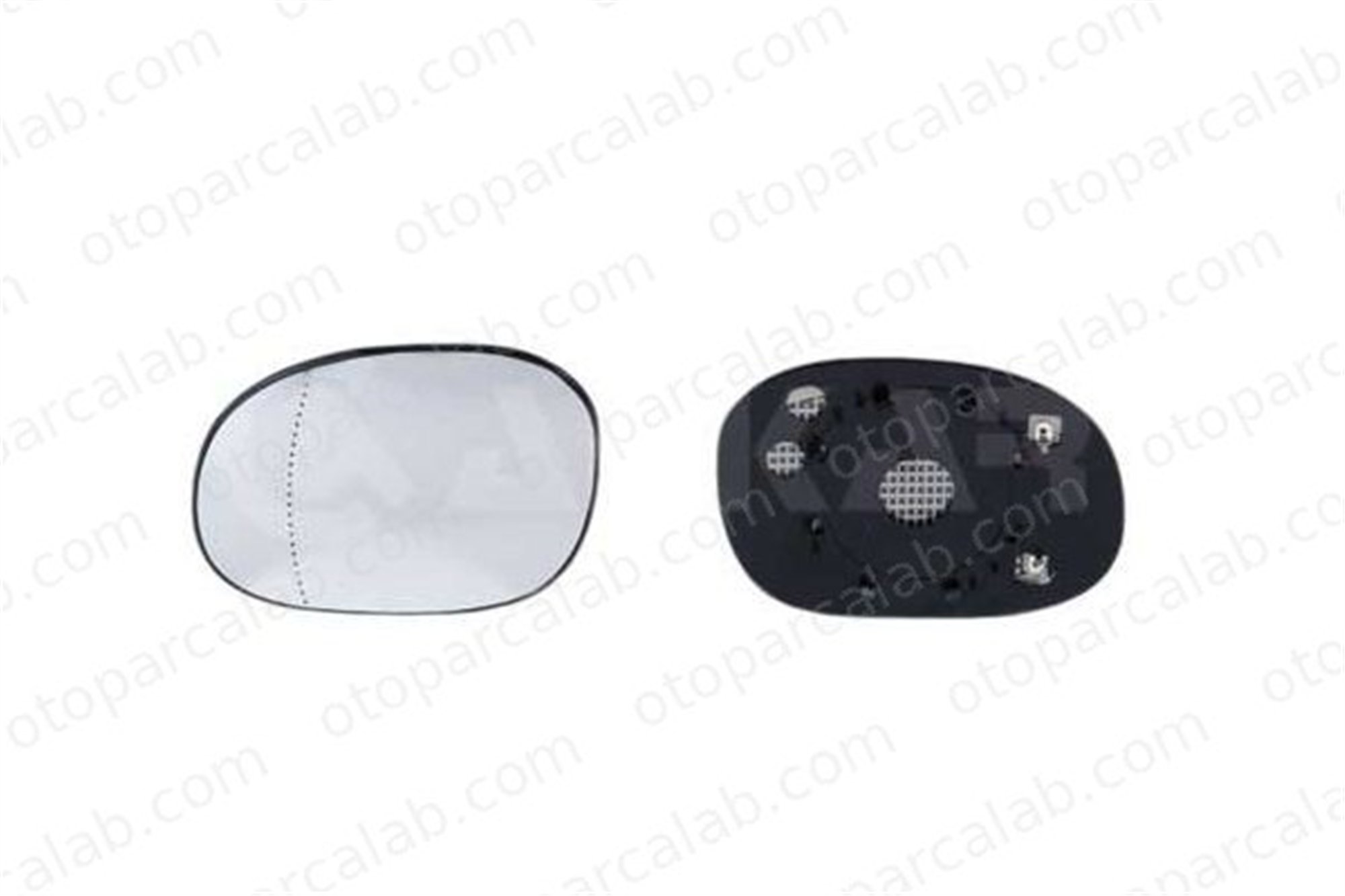 PSA ORJINAL 8151LC Ayna Camı Sol PEUGEOT 206 Hatchback CITROËN XSARA PICASSO 8151LC 8151CG