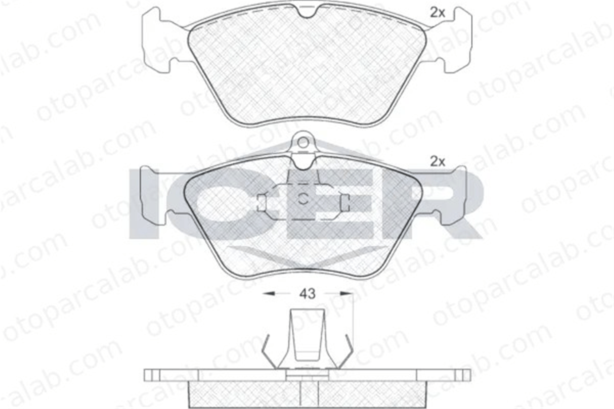 PSA ORJINAL 9192123 Fren Disk Balata Ön SAAB 900 II Coupe 900 II Cabrio 9192123 1605003