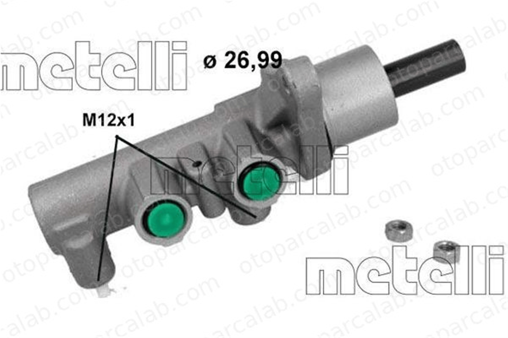 PSA ORJINAL 93167668 Fren Ana Merkez RENAULT MASTER III Panelvan/Van MASTER III Platform şasi 93167668 4601000Q1D