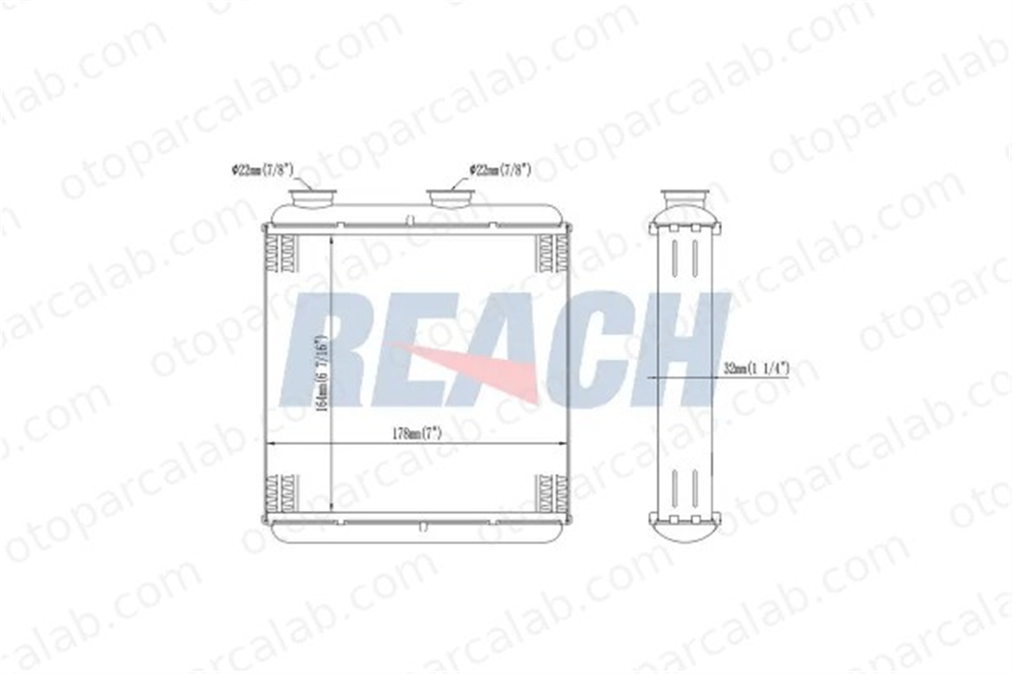 PSA ORJINAL 93175260 Kalorifer Radyatörü OPEL MERIVA A MPV 93175260 1618288
