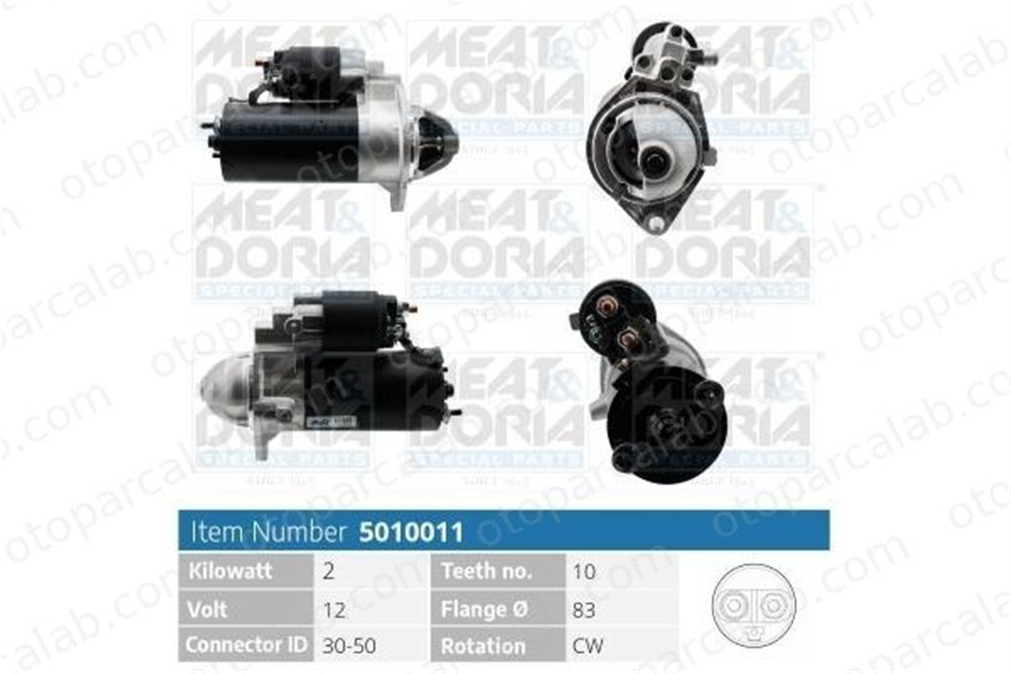PSA ORJINAL 93176034 Marş Dinamosu OPEL OMEGA B VECTRA B 93176034 1516830R