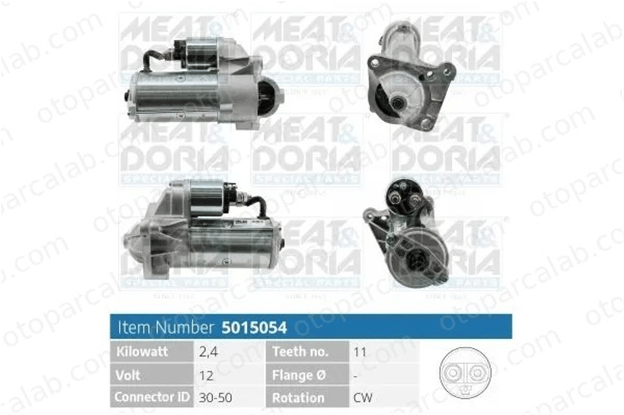 PSA ORJINAL 93858918 Marş Dinamosu RENAULT LAGUNA II Grandtour LAGUNA II 93858918 4414332