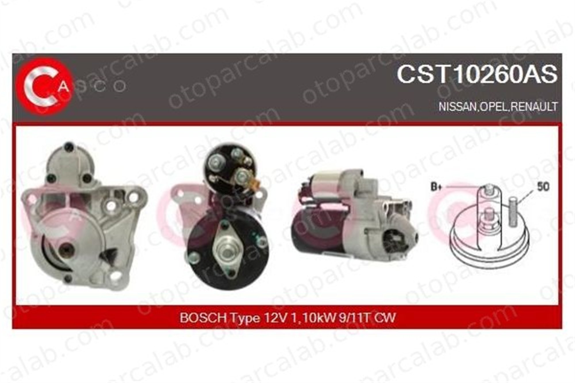 PSA ORJINAL 93862463 Marş Dinamosu RENAULT LAGUNA II Grandtour ESPACE IV 93862463 2330000Q0J