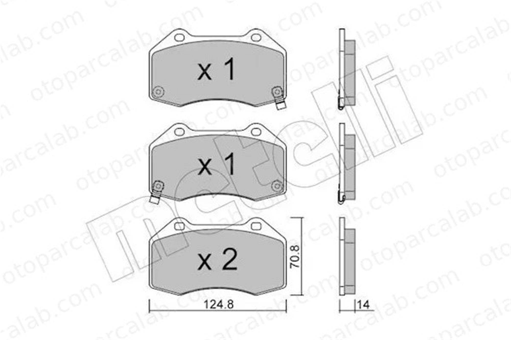 PSA ORJINAL 95515503 Fren Disk Balata Ön MAZDA MX-5 IV MX-5 RF Targa 95515503 6000615056
