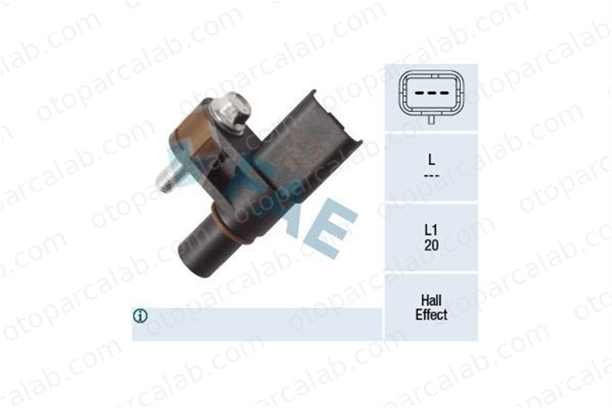 PSA ORJINAL 9676625780 Eksantrik Devir Sensörü CITROËN C-ELYSEE PEUGEOT 301 9676625780