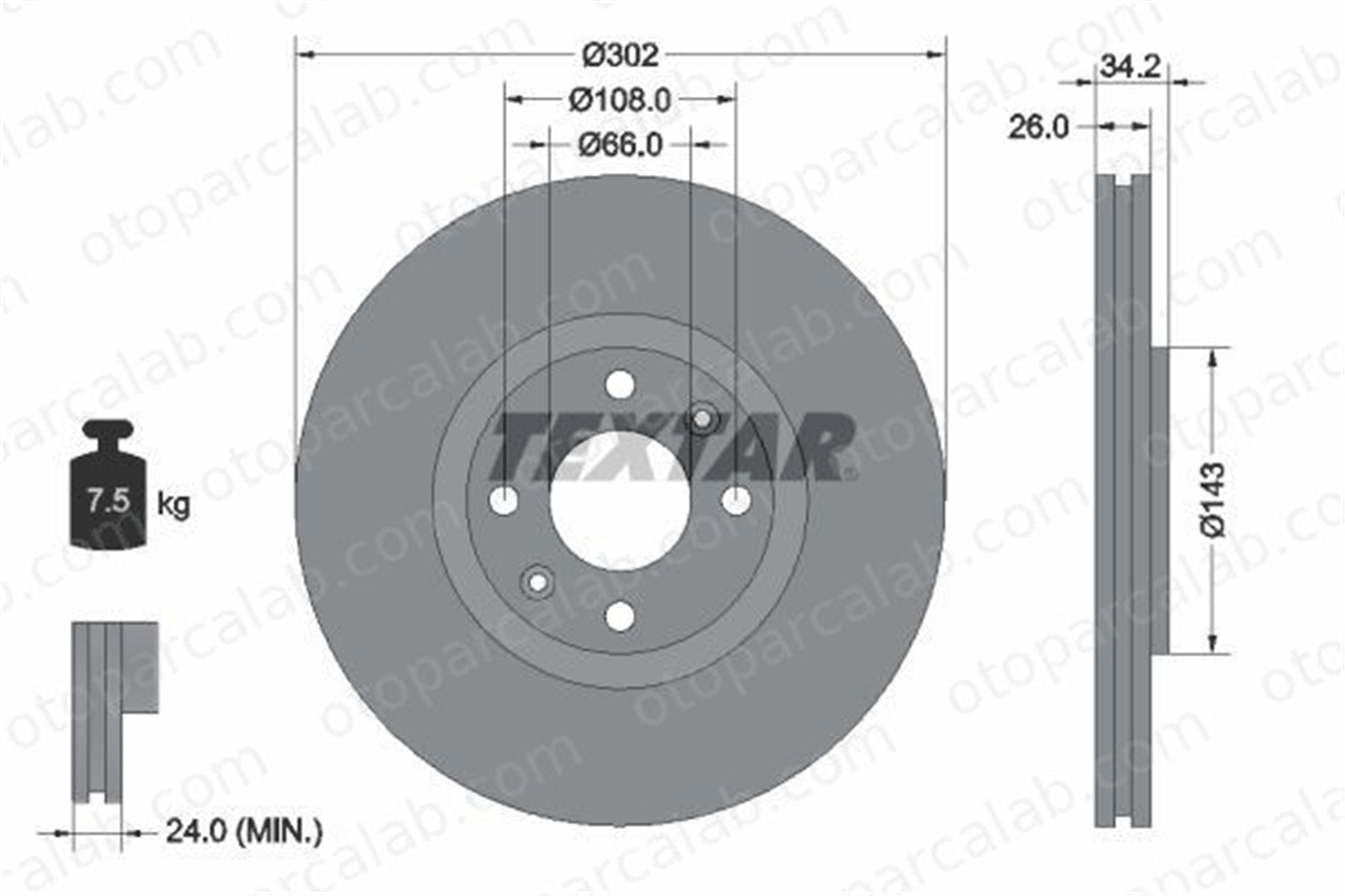 PSA ORJINAL 9801876680 Fren Disk Ayna Ön Sağ ve Sol PEUGEOT 208 I 5008 9801876680 1611841780