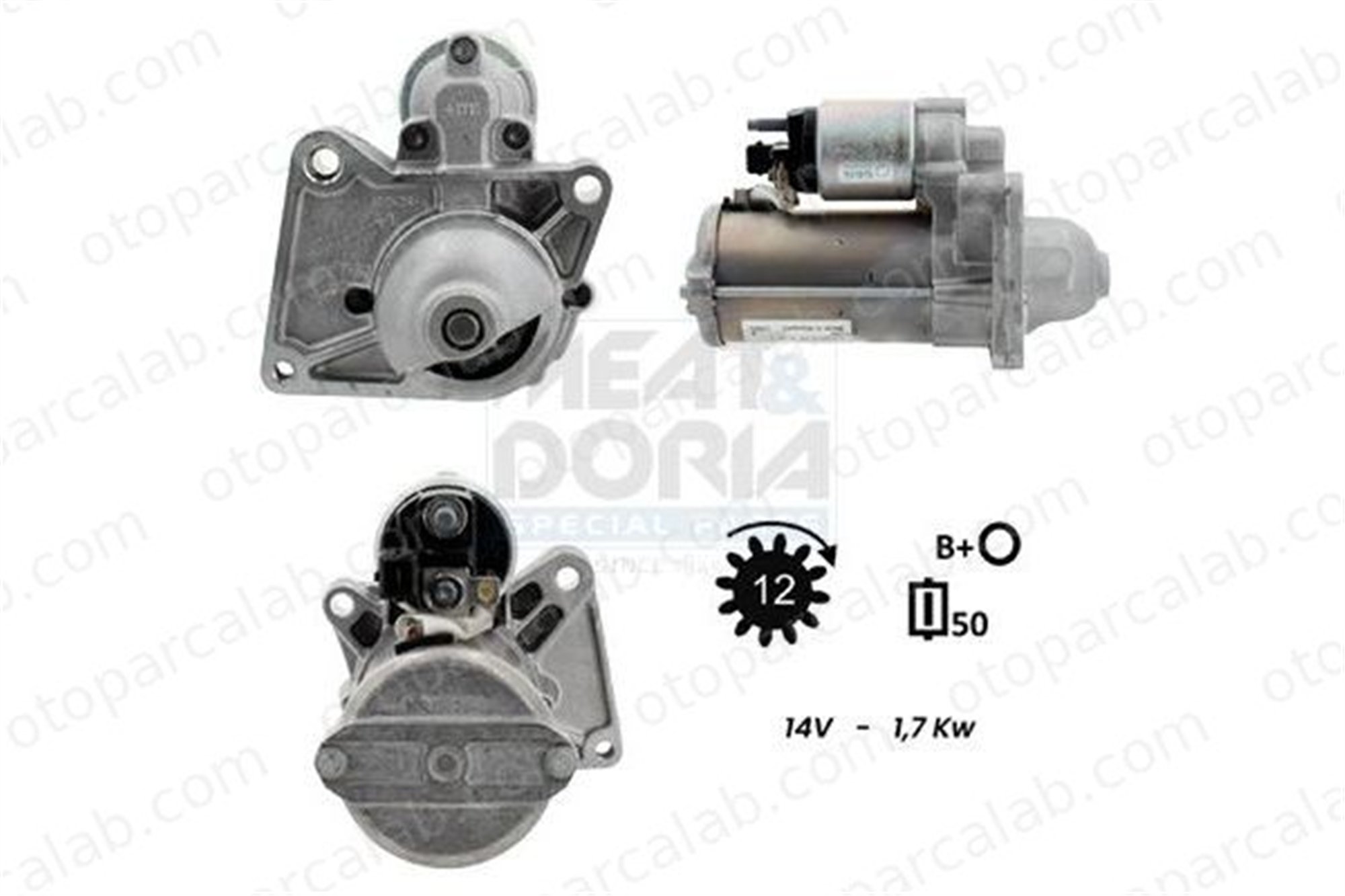 PSA ORJINAL 9830507480 Marş Dinamosu OPEL GRANDLAND / GRANDLAND X PEUGEOT 508 II 9830507480 1638463780