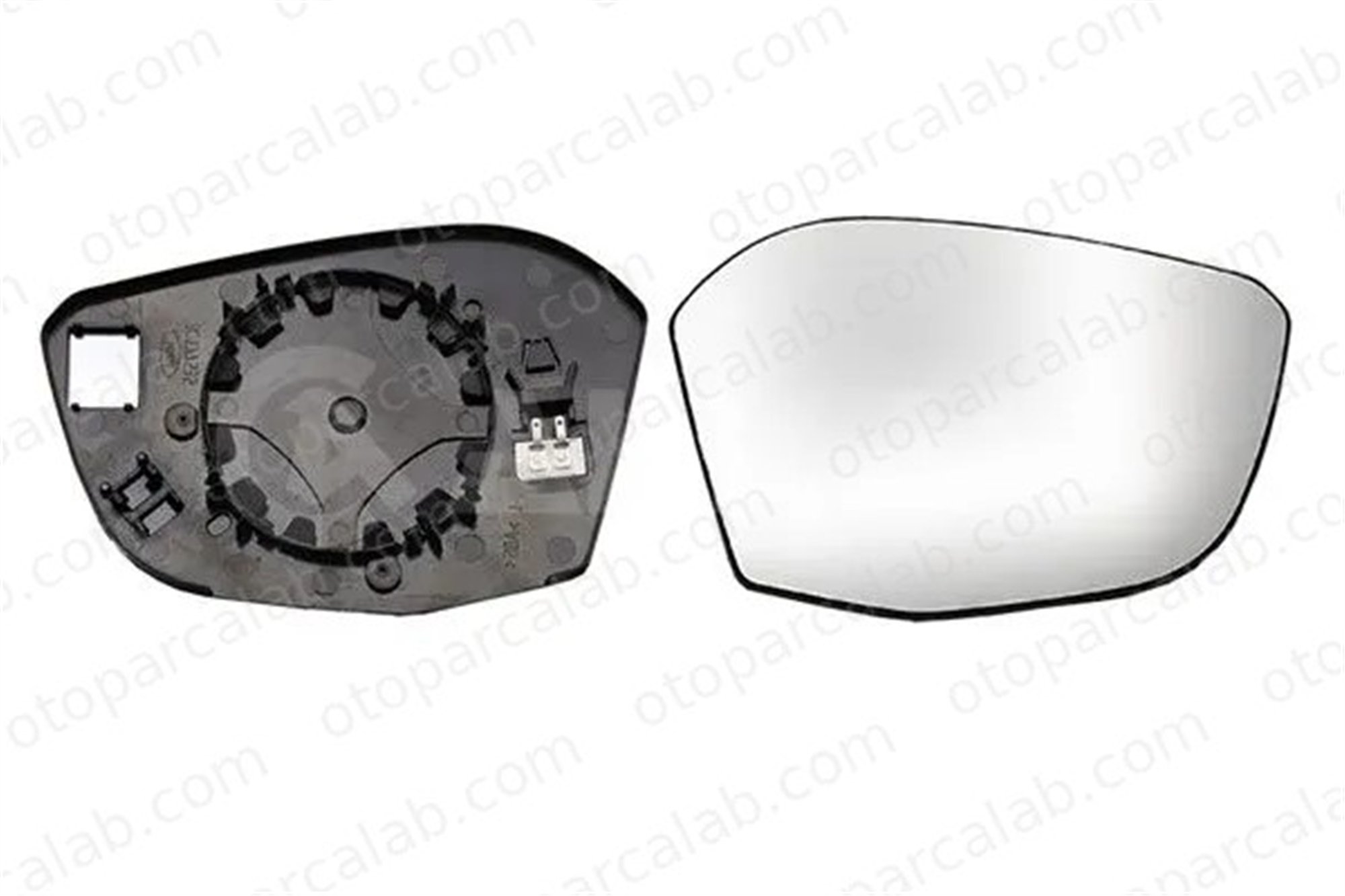 PSA ORJINAL 9842836080 Ayna Camı Dış Sağ PEUGEOT 308 III DS DS 4 II 9842836080