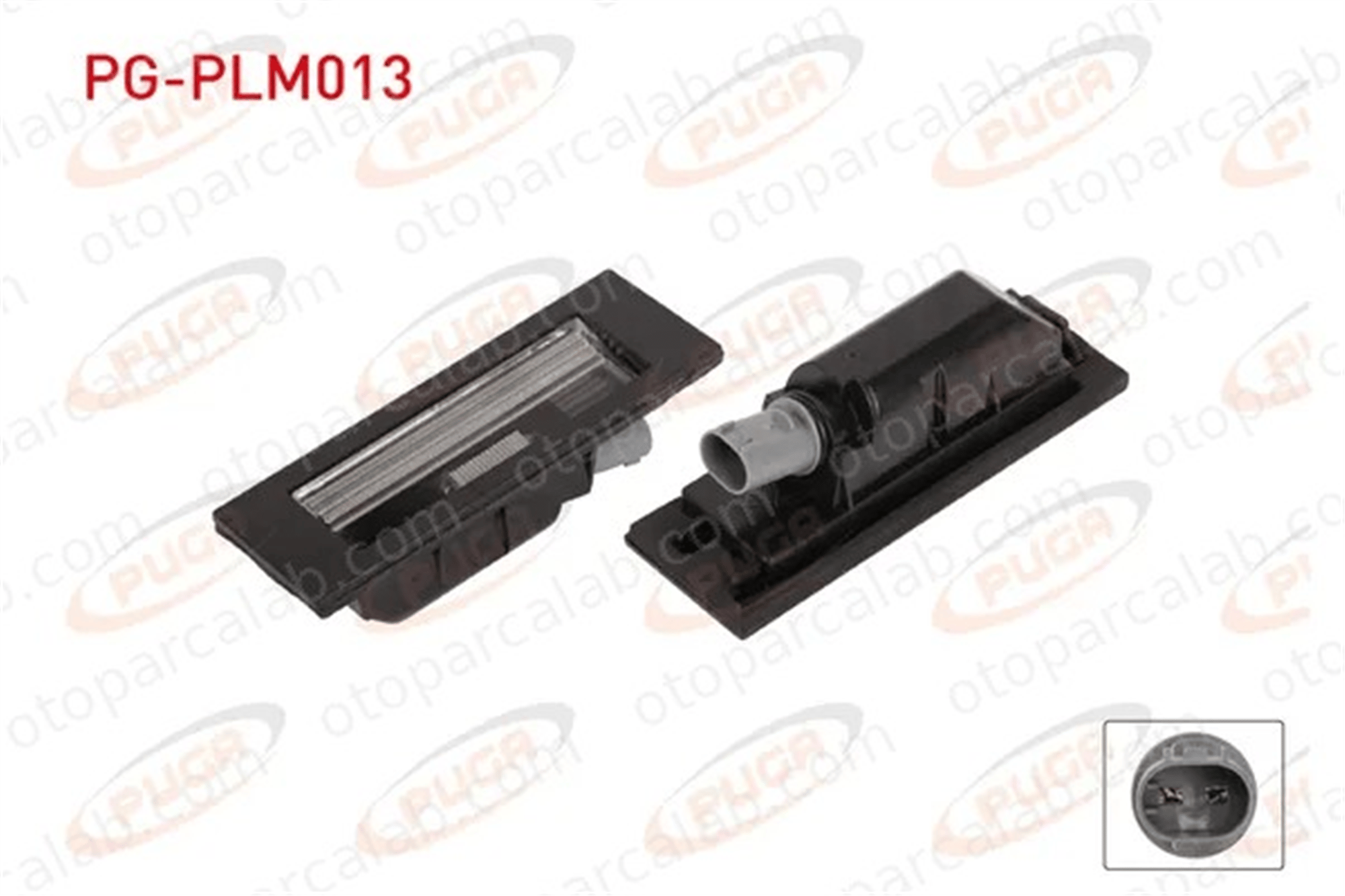 PUGA PG-PLM013 Plaka Lambası JEEP RENEGADE SUV FIAT TIPO Hatchback 51953208