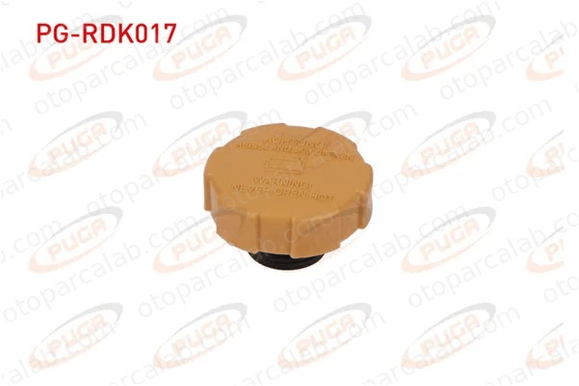 PUGA PG-RDK017 Radyatör Yedek Su Depo Kapağı OPEL VECTRA C GTS ASTRA H 1304677 60698806