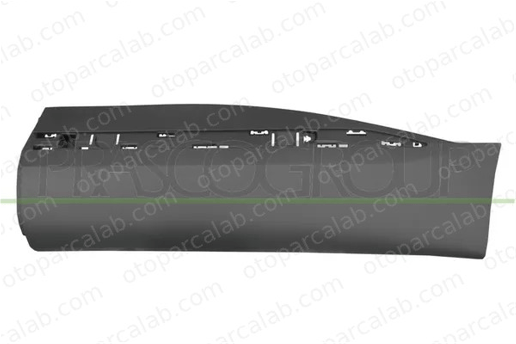 PULO PX-RCT36-RL Kapı Bandı Arka Sol RENAULT CAPTUR II 828774987R