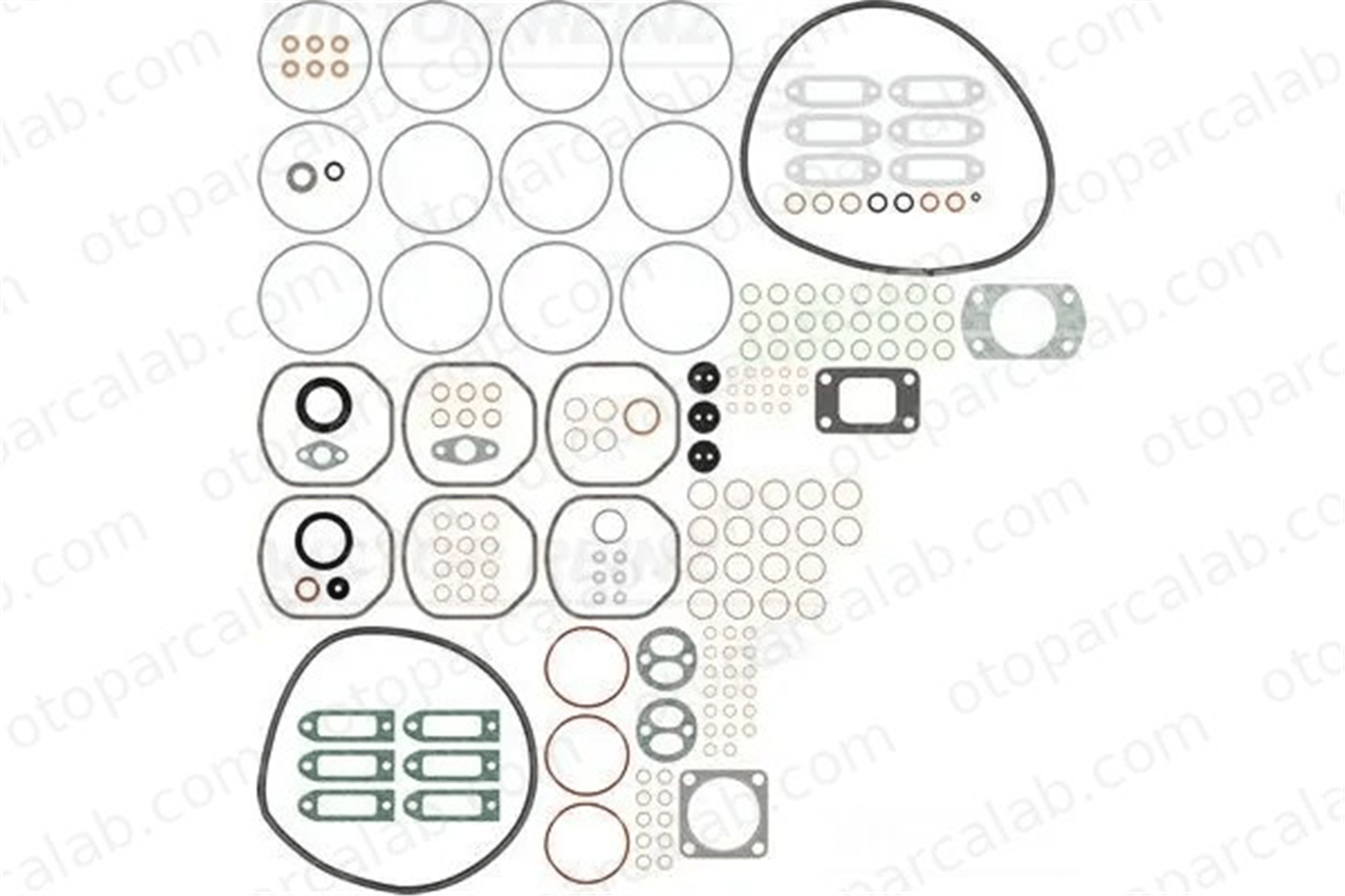 REINZ 01-12612-50 Takım Conta DEUTZ-FAHR AGROTRON DX 11261250 01-12612-50