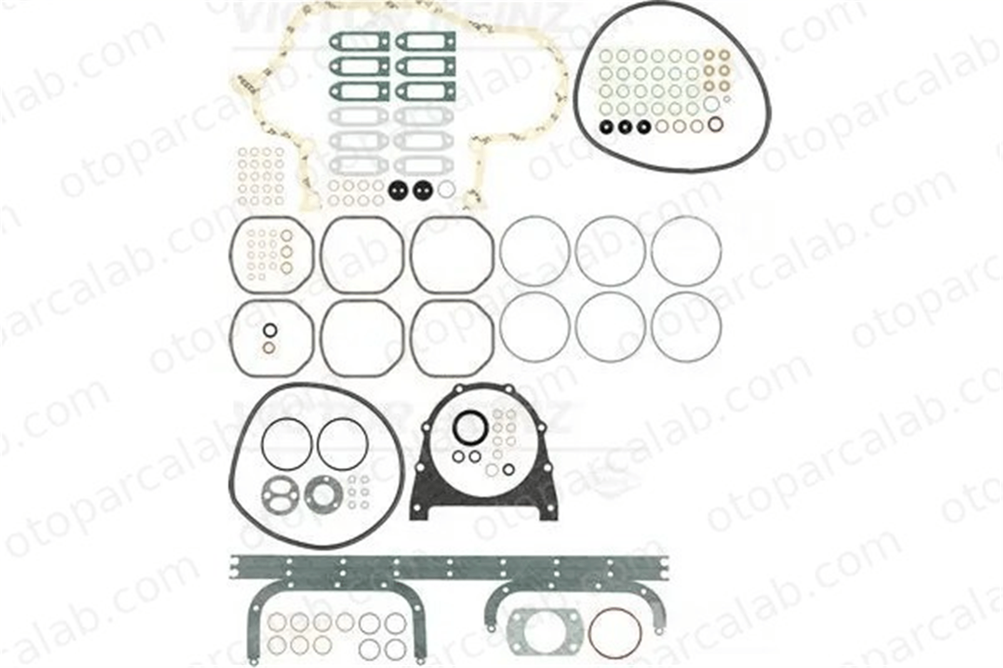 REINZ 01-12612-57 Takım Conta FENDT Farmer DEUTZ-FAHR AGROTRON 11261257 01-12612-57