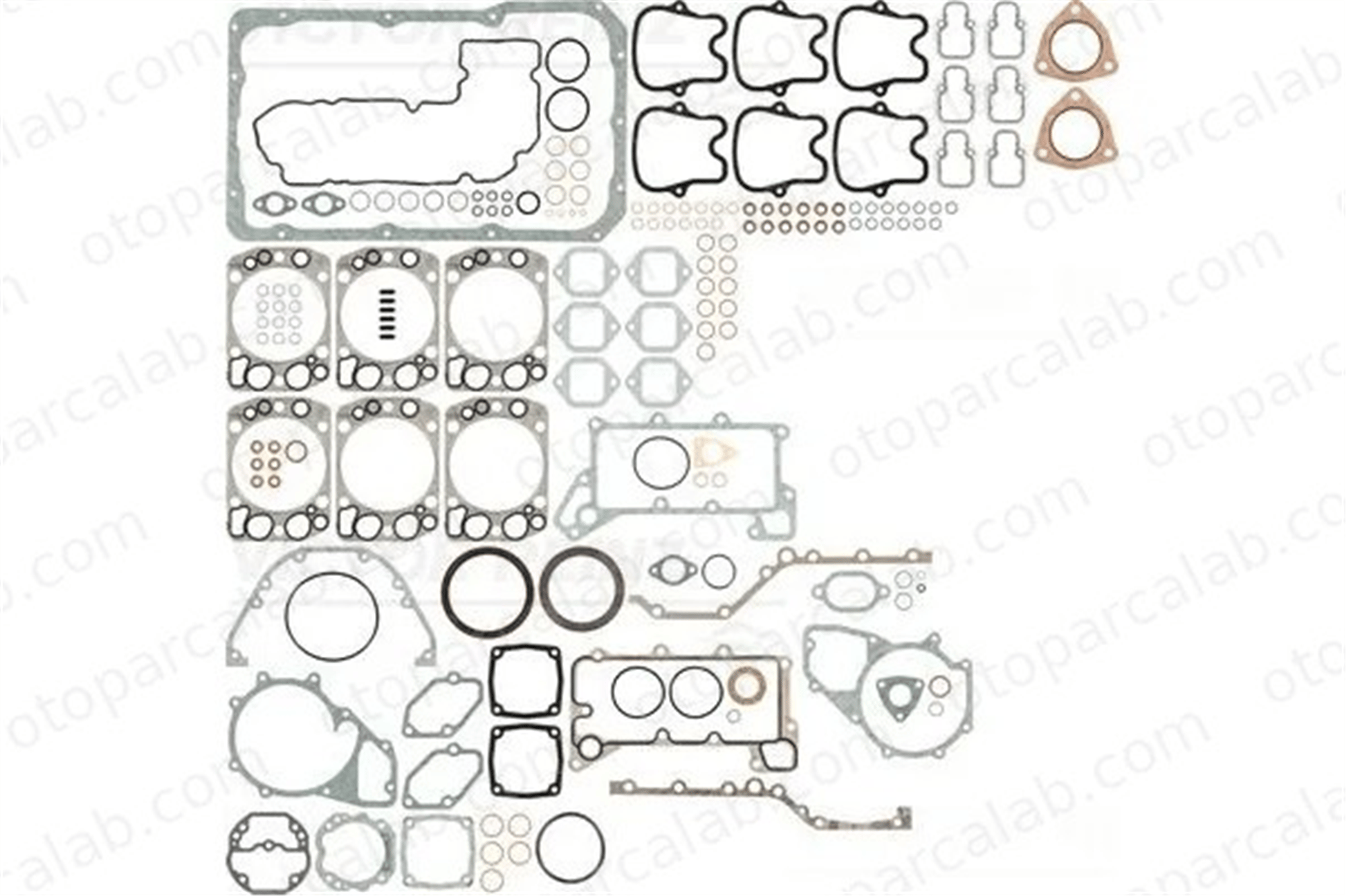 REINZ 01-25105-30 Takım Conta MERCEDES-BENZ AROCS ACTROS MP4 / MP5 12510530 4210100480