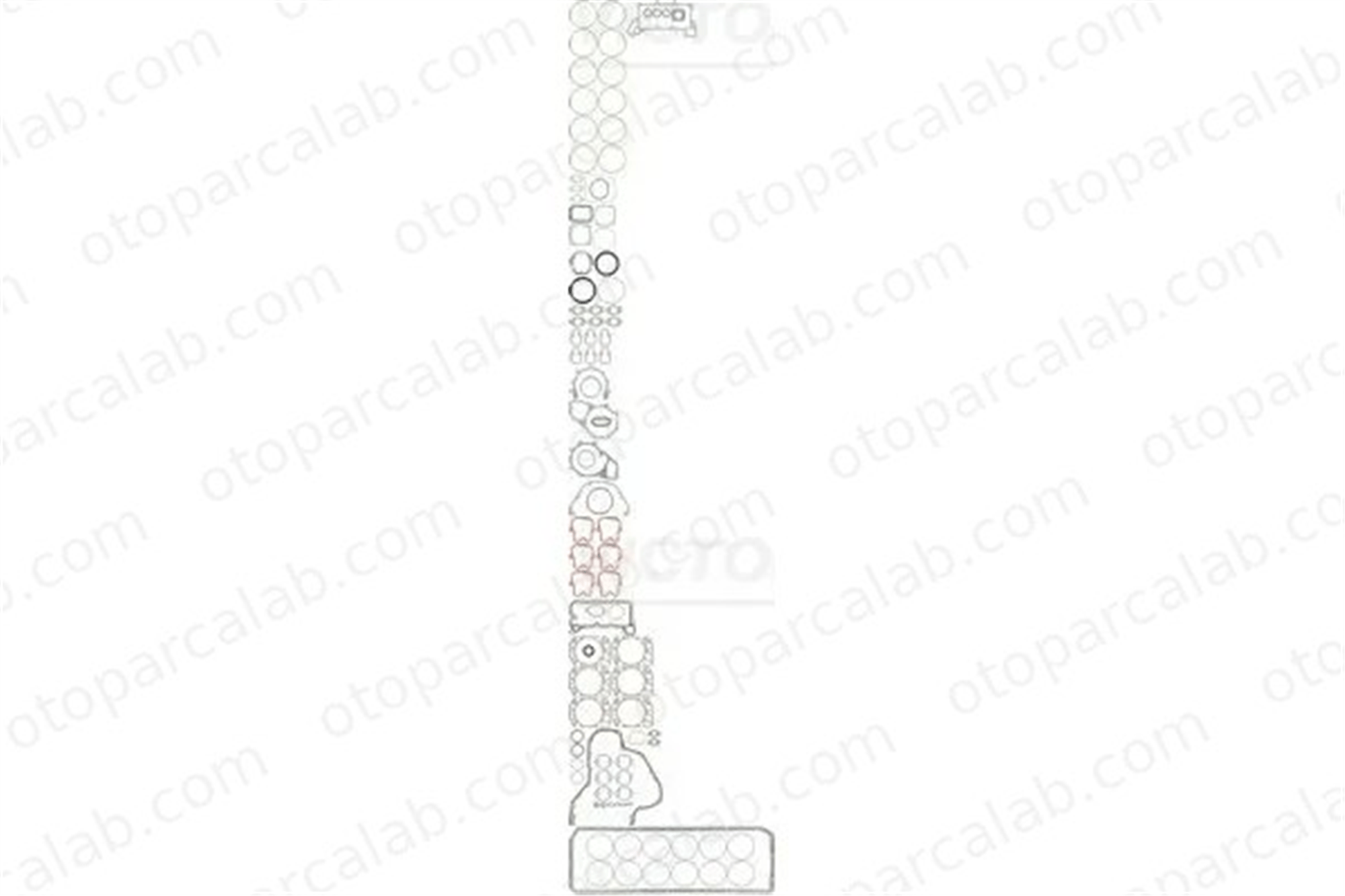 REINZ 01-25110-44 Takım Conta MAN F90 TGS I 12511044 01-25110-44