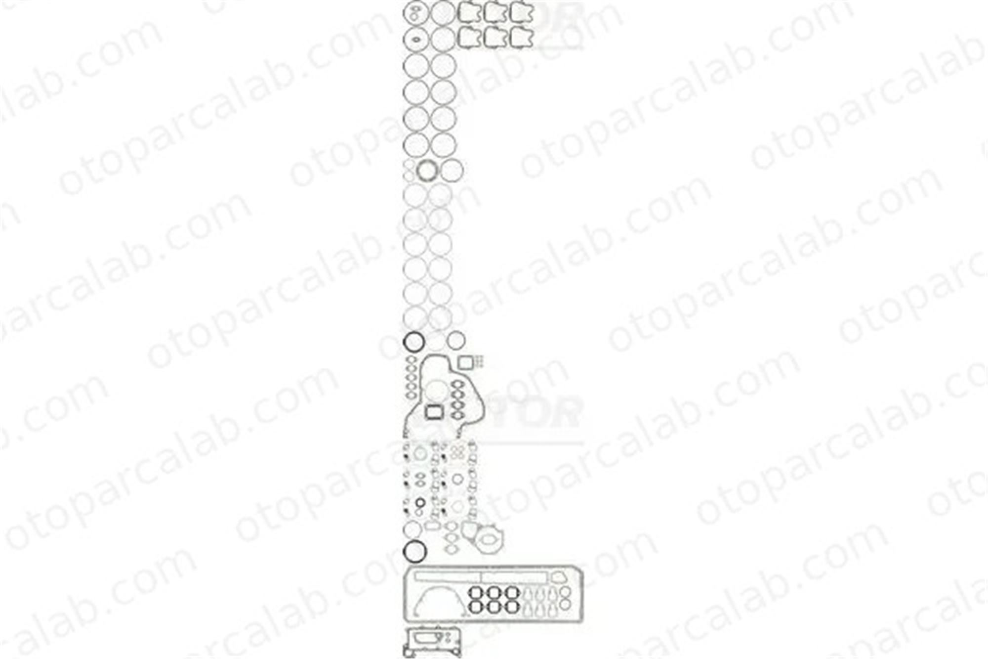 REINZ 01-25275-15 Takım Conta MAN F90 TGS I 12527515 01-25275-15