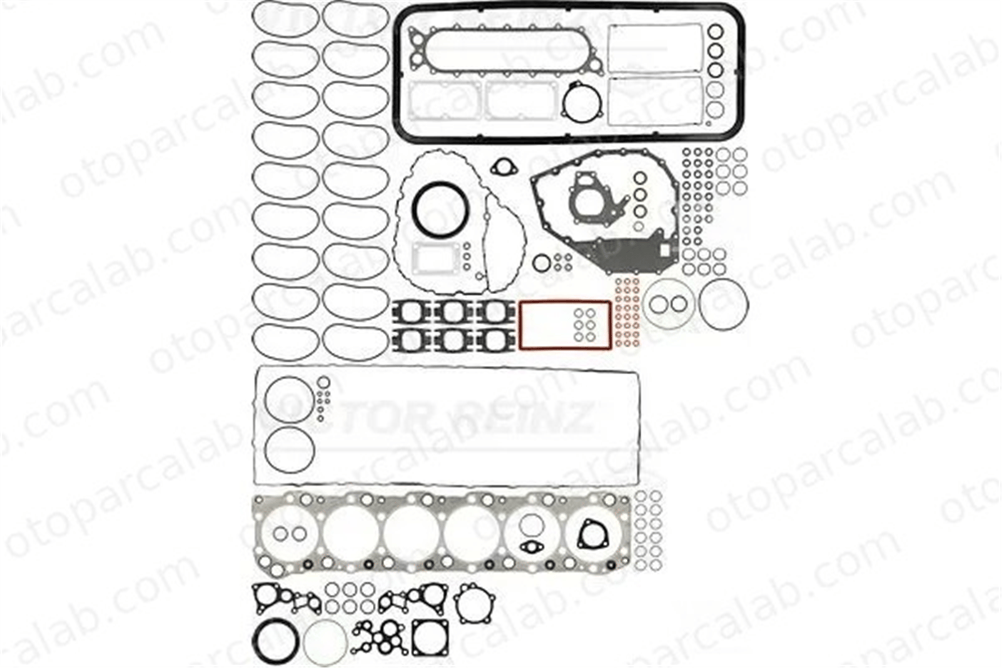 REINZ 01-36535-02 Takım Conta IVECO STRALIS II EUROCARGO V 13653502 01-36535-02