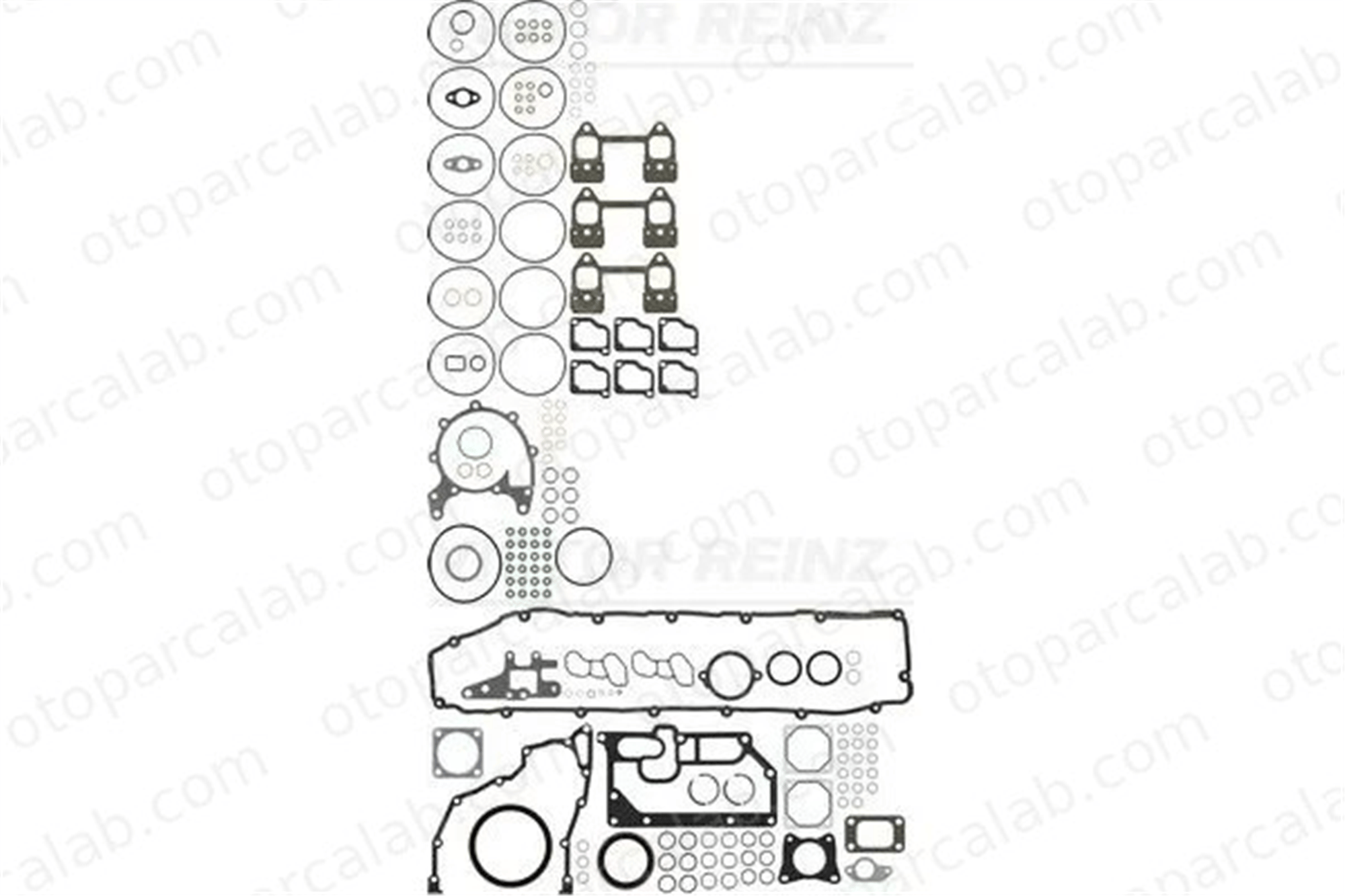 REINZ 01-39468-01 Takım Conta DEUTZ-FAHR AGROTRON DX 13946801 01-39468-01